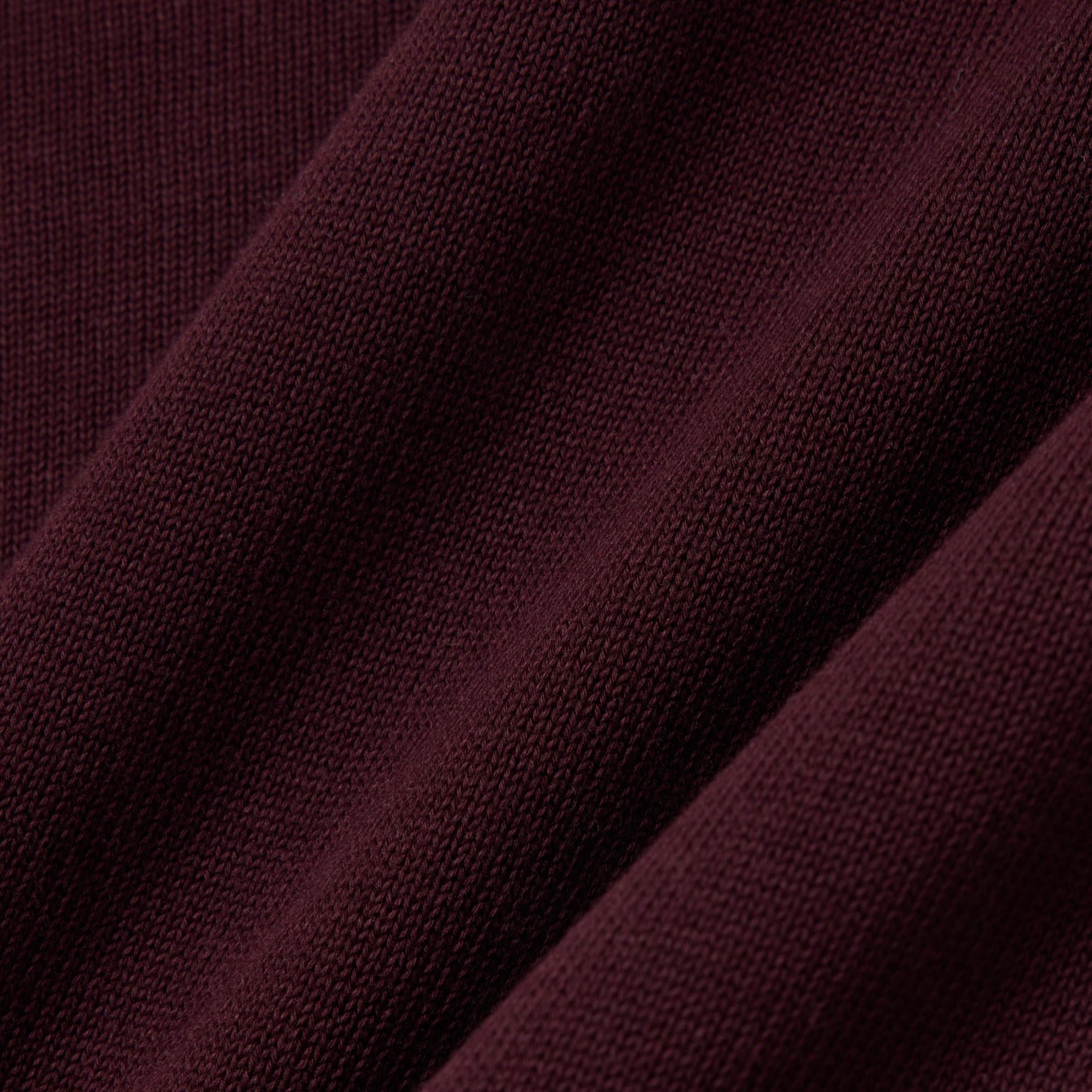 Erkek Regular Fit Bisiklet Yaka Bordo Kazak
