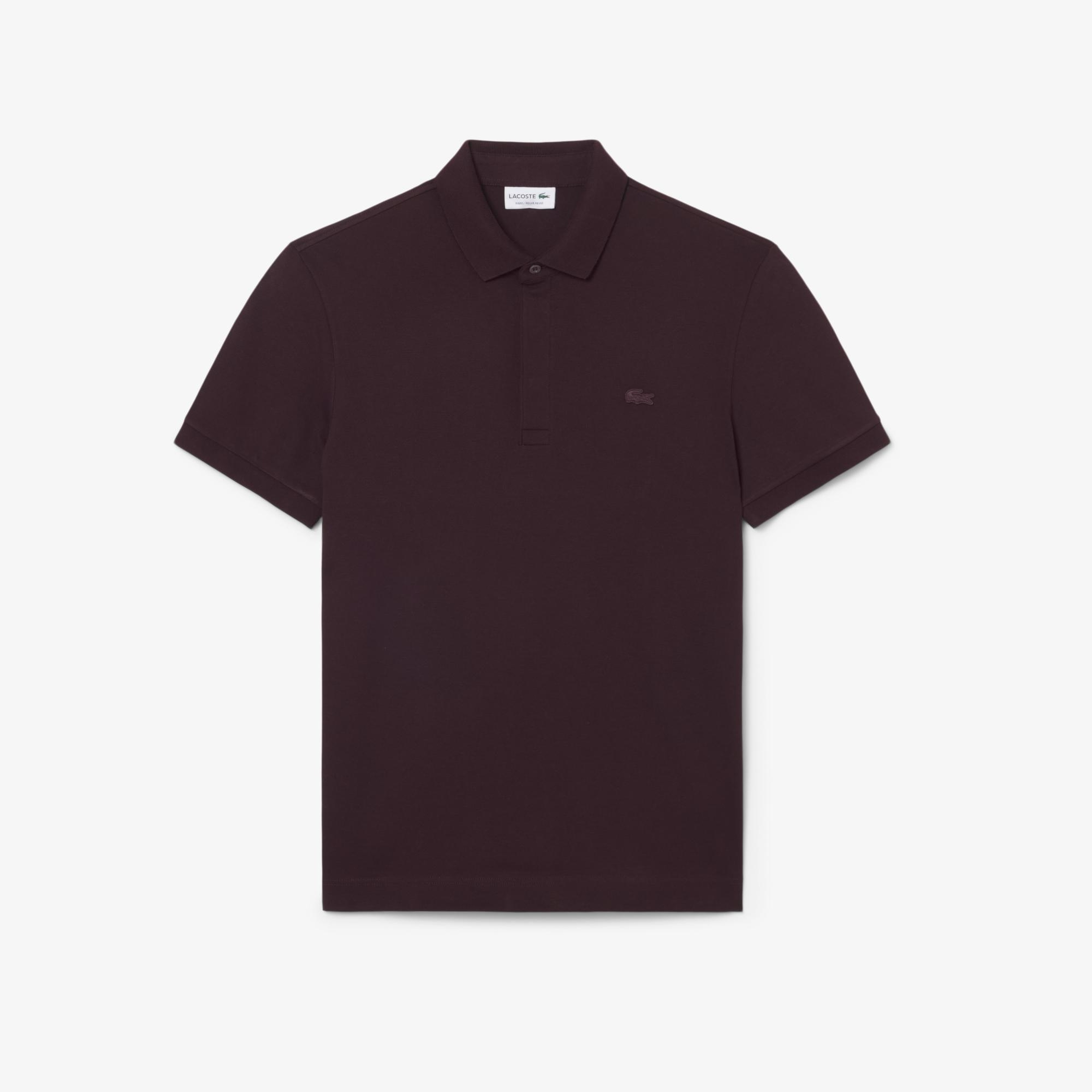 Erkek Regular Fit Bordo Paris Polo