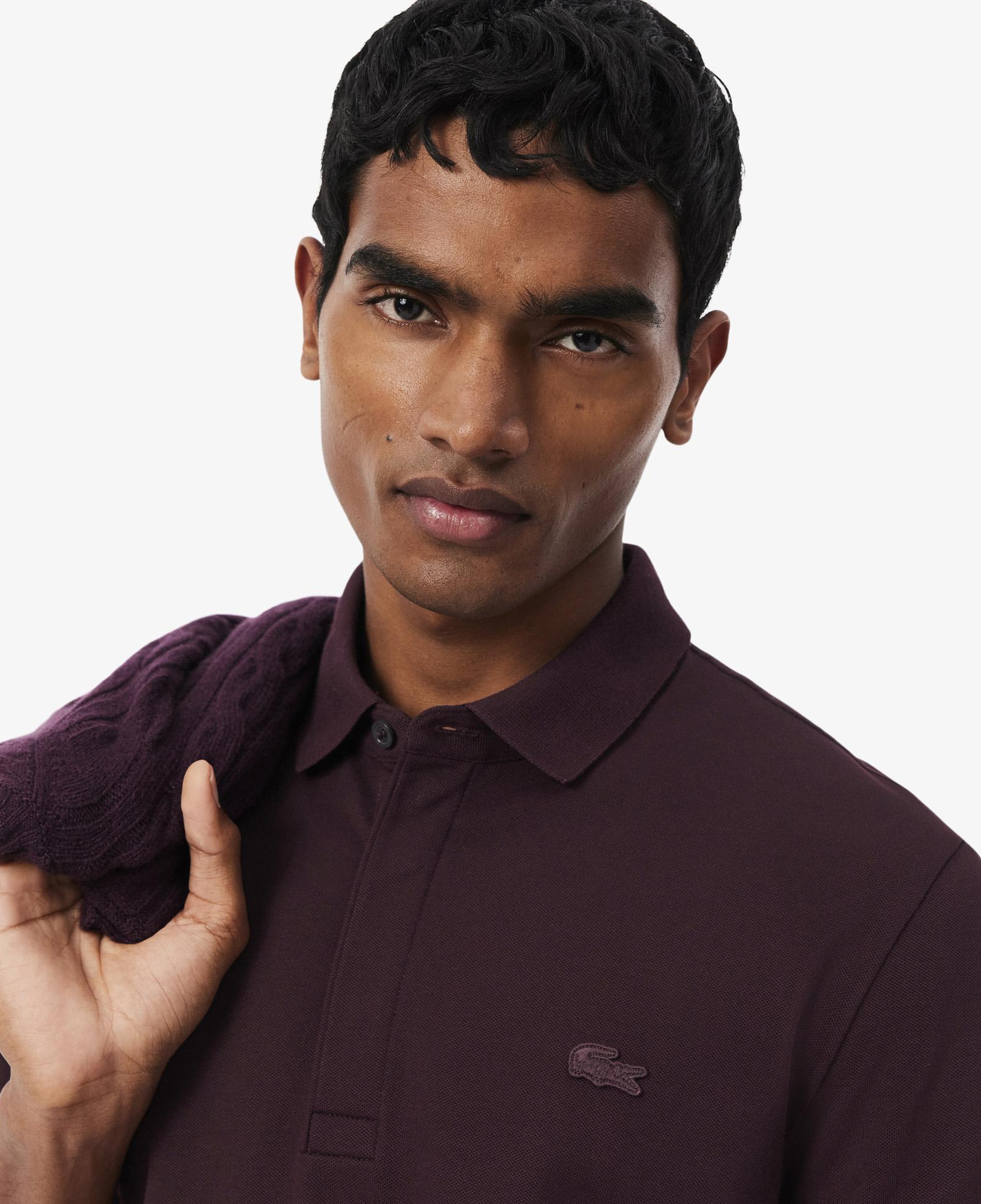 Erkek Regular Fit Bordo Paris Polo