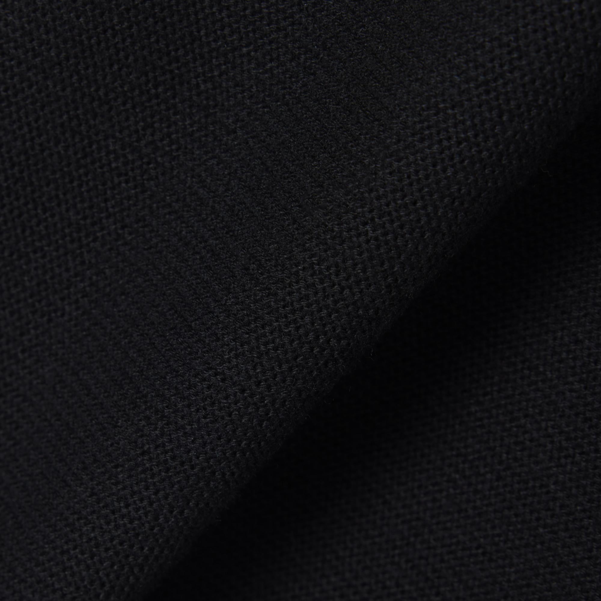 Erkek Classic Fit Polo Yaka Siyah Kazak