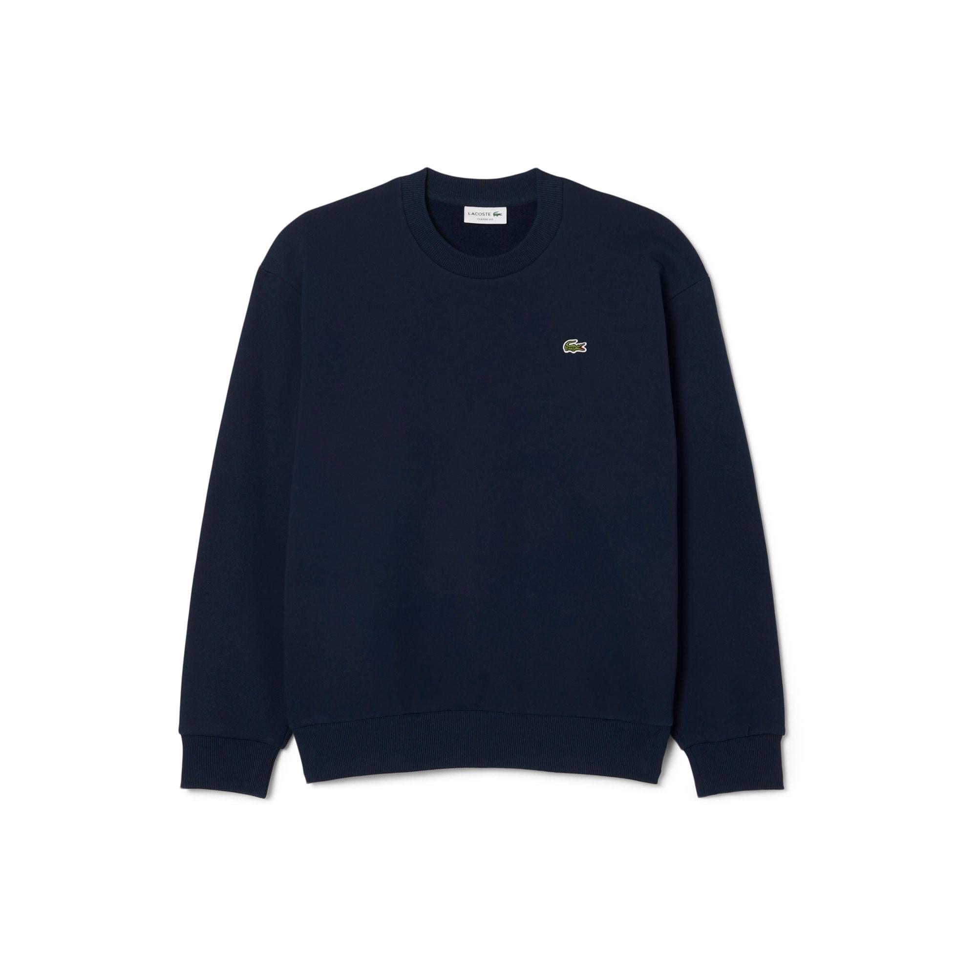 Erkek Classic Fit Bisiklet Yaka Lacivert Sweatshirt