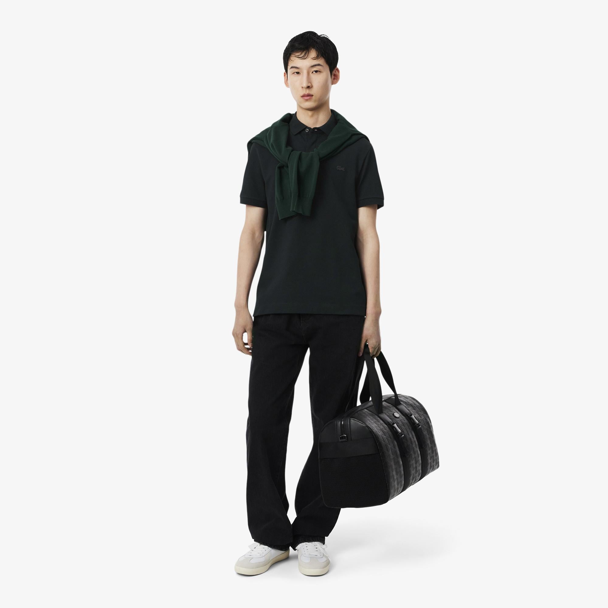 Erkek Regular Fit Koyu Yeşil Paris Polo