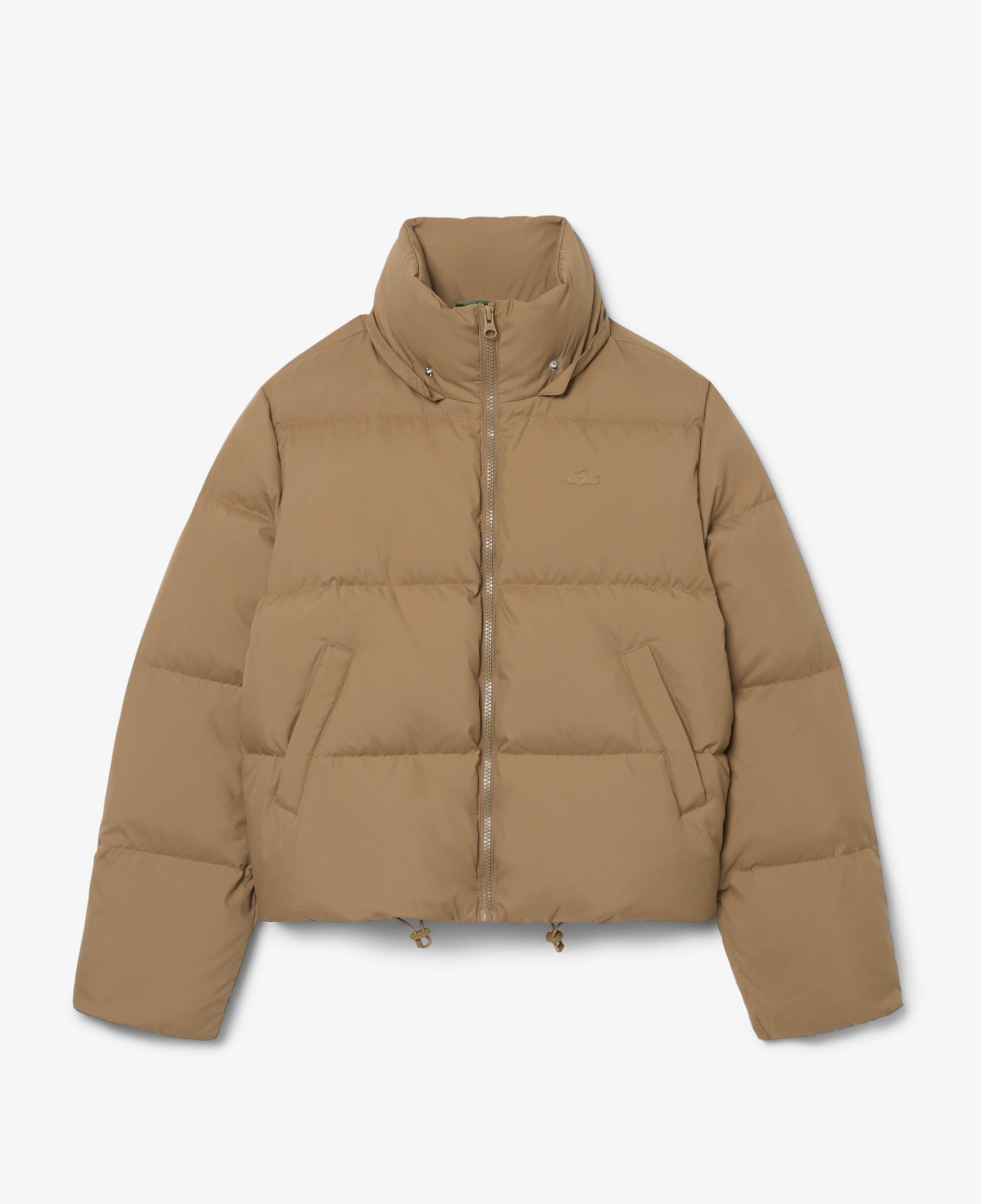 Kadın Regular Fit Kapüşonlu Kahverengi Mont