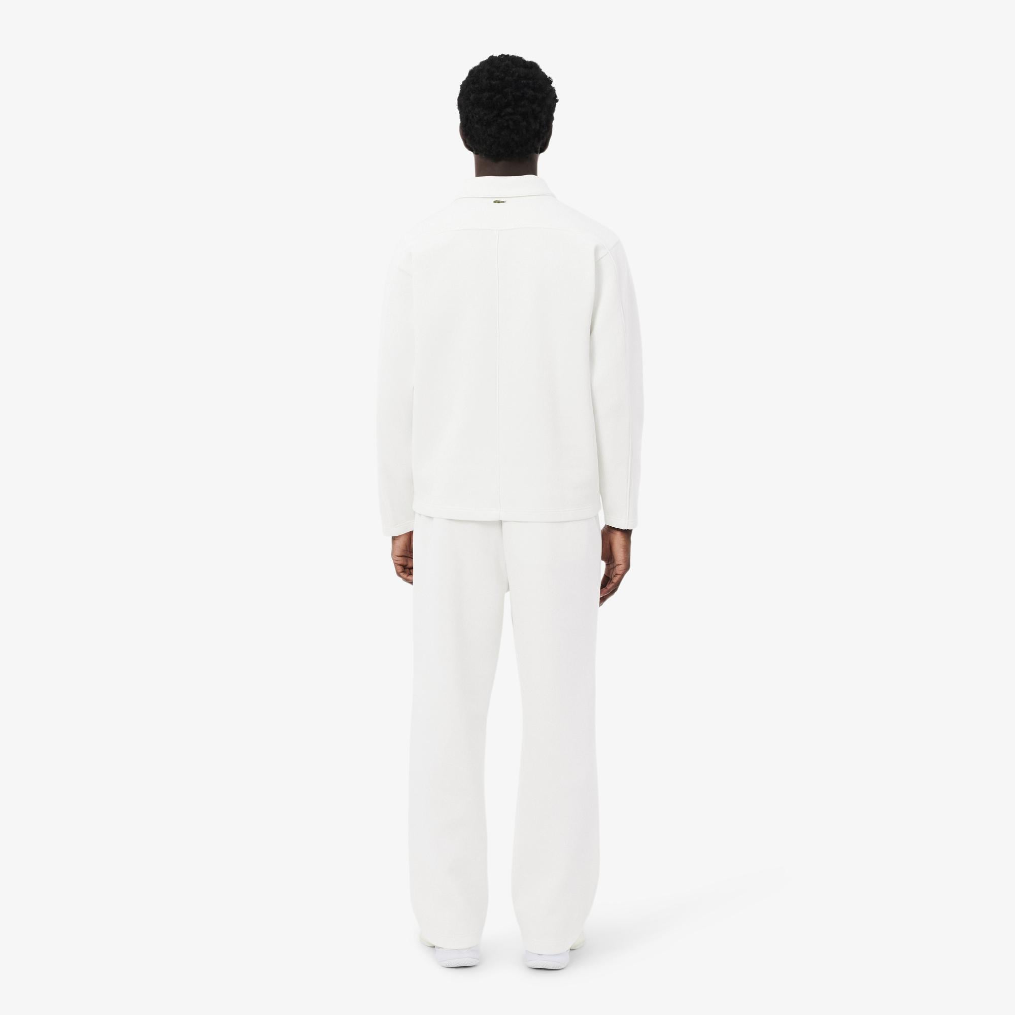 Lacoste x Novak Djokovic The GOAT Erkek Beyaz Eşofman Altı