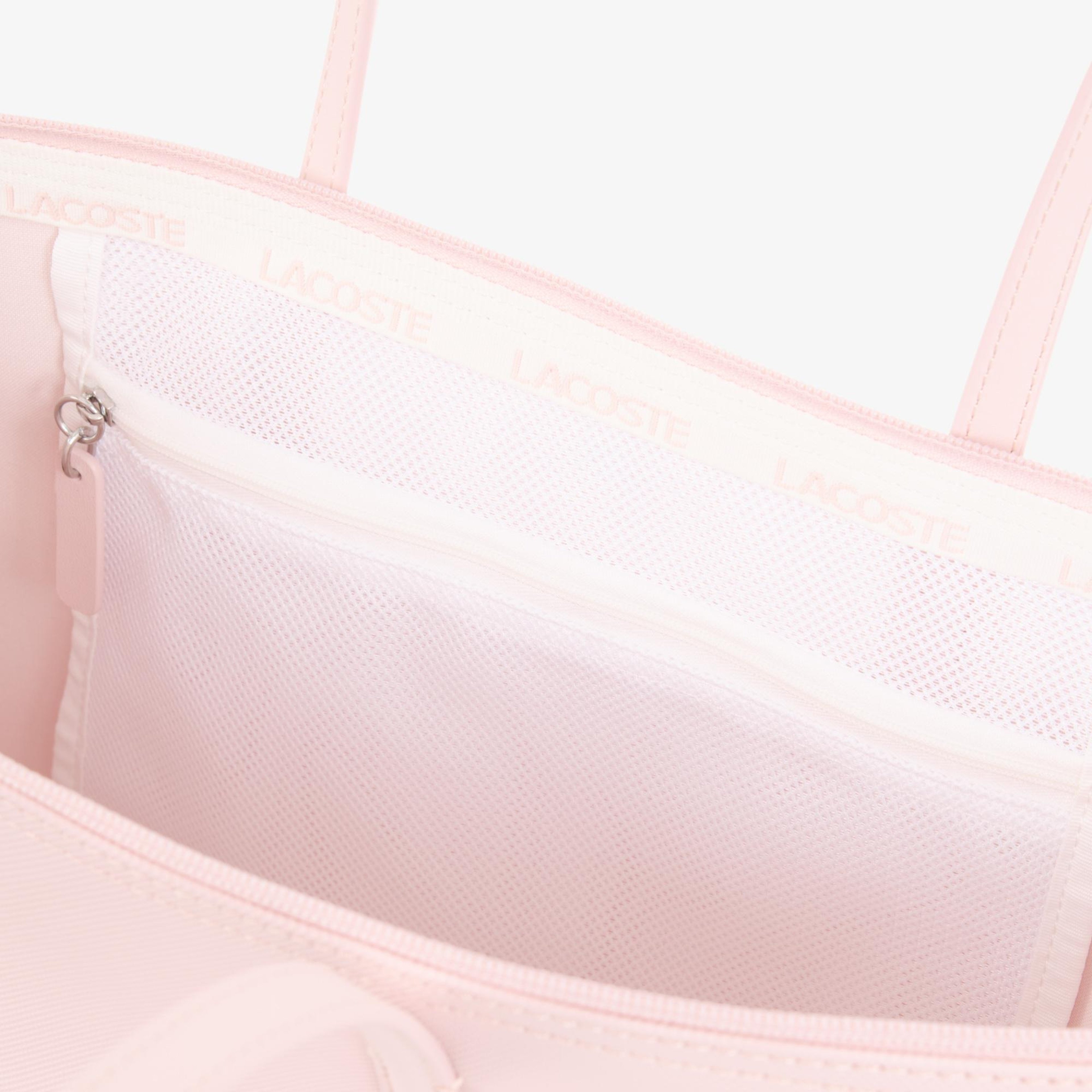 Large L.12.12 Kadın Açık Pembe Omuz Çantası