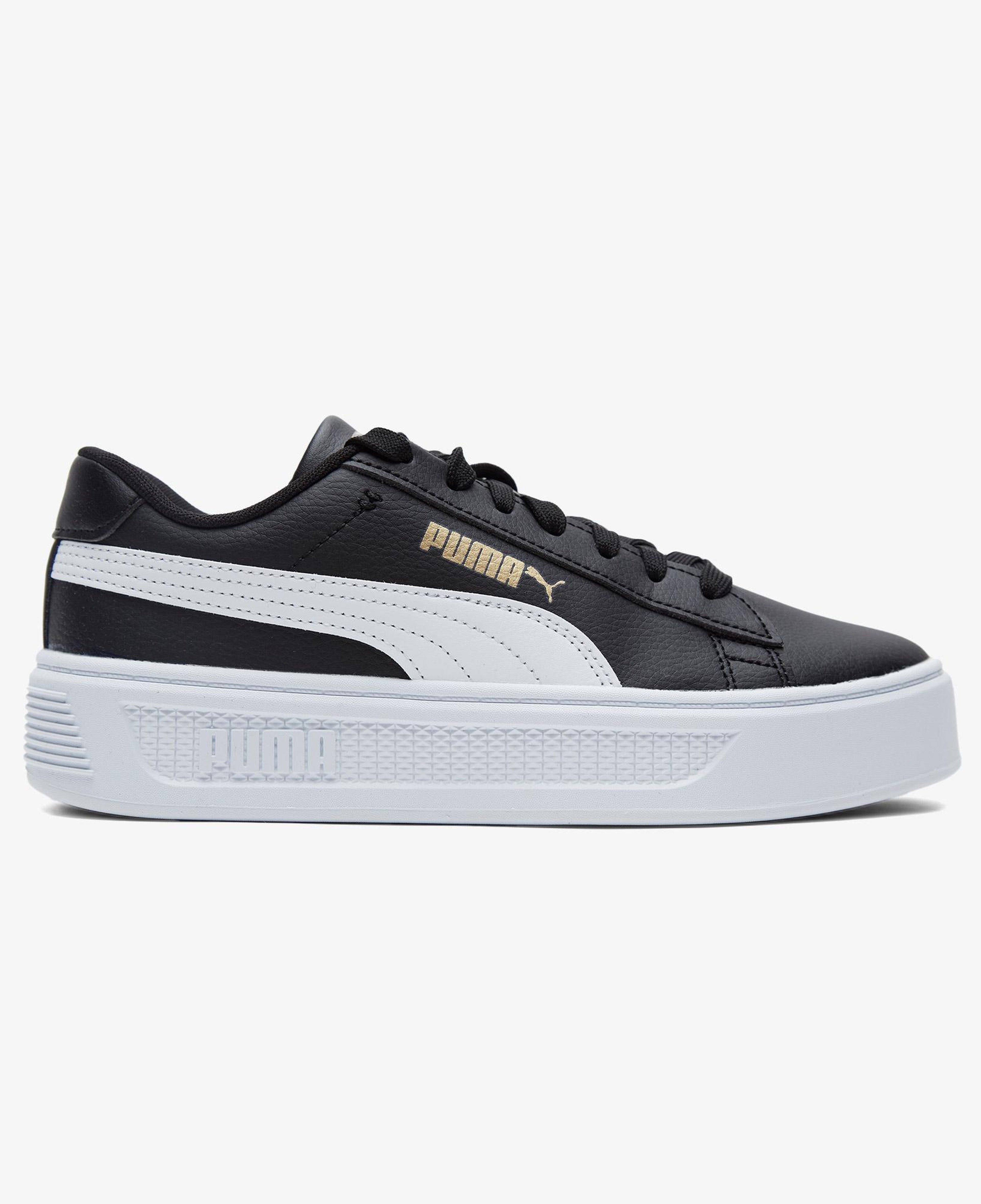 Puma Smash Platform V3 Kadın Siyah Spor Ayakkabı