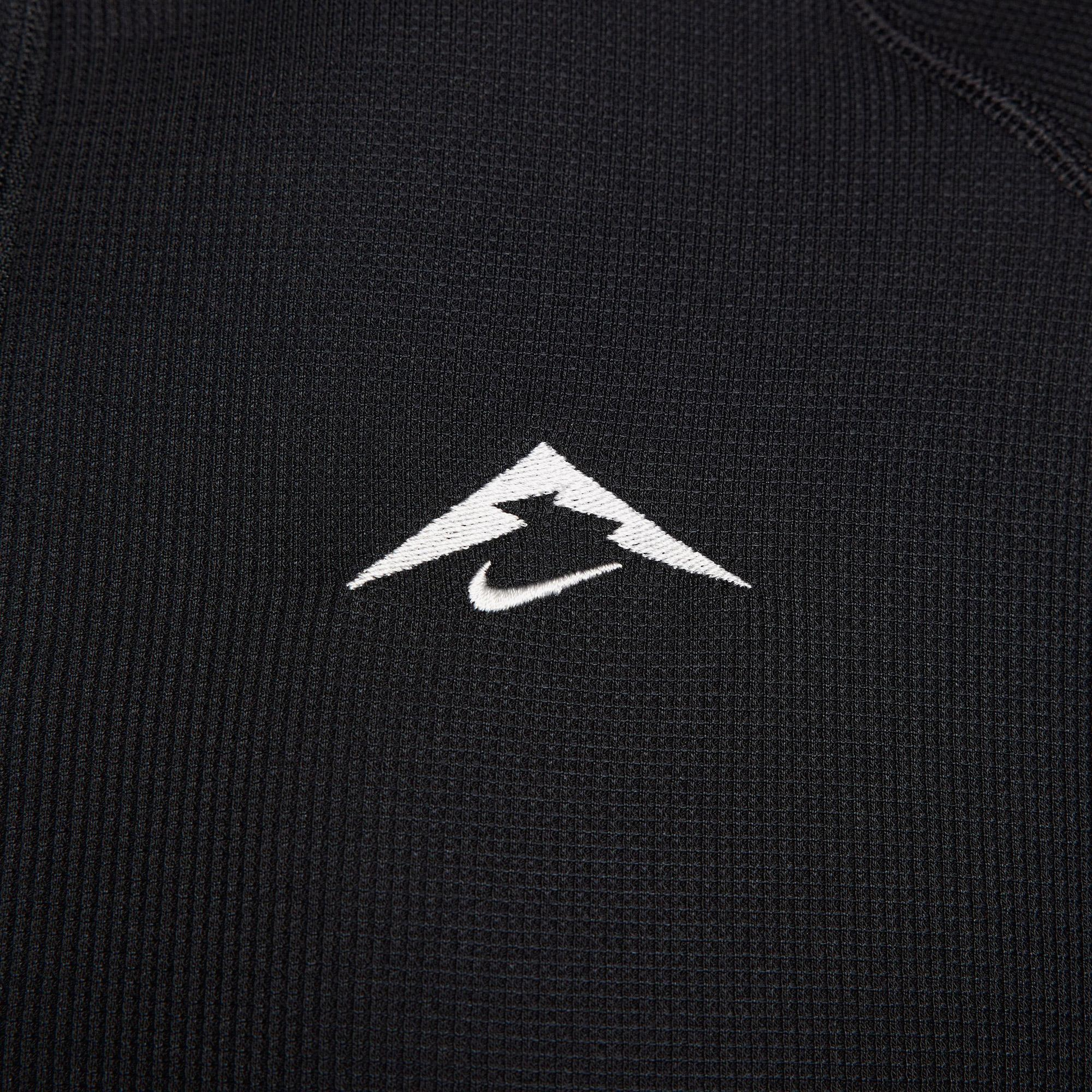 Nike Dri-Fit Trail Midlayer Erkek Siyah Kapüşonlu Hoodie