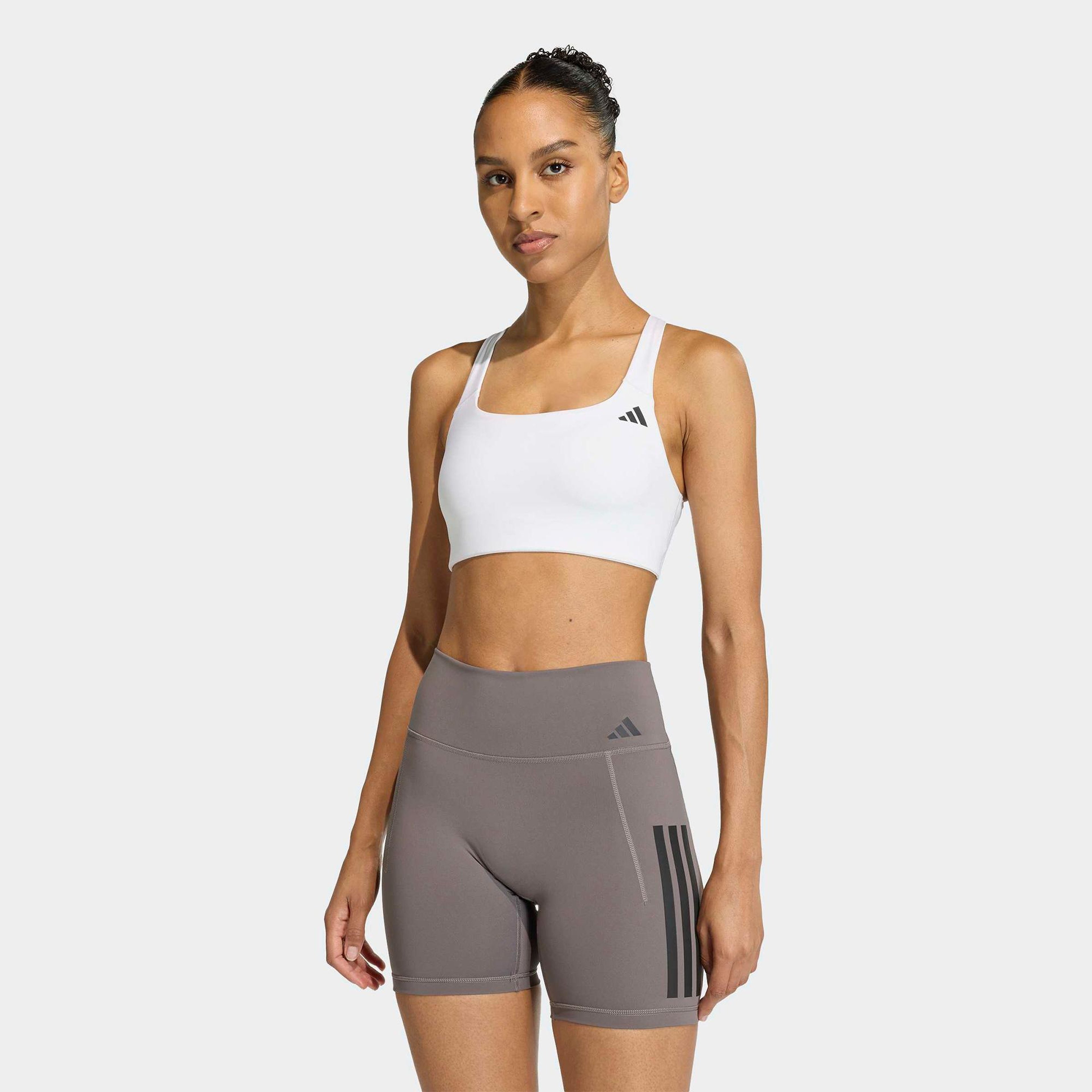 adidas Optime Workout Kadın Beyaz Bra
