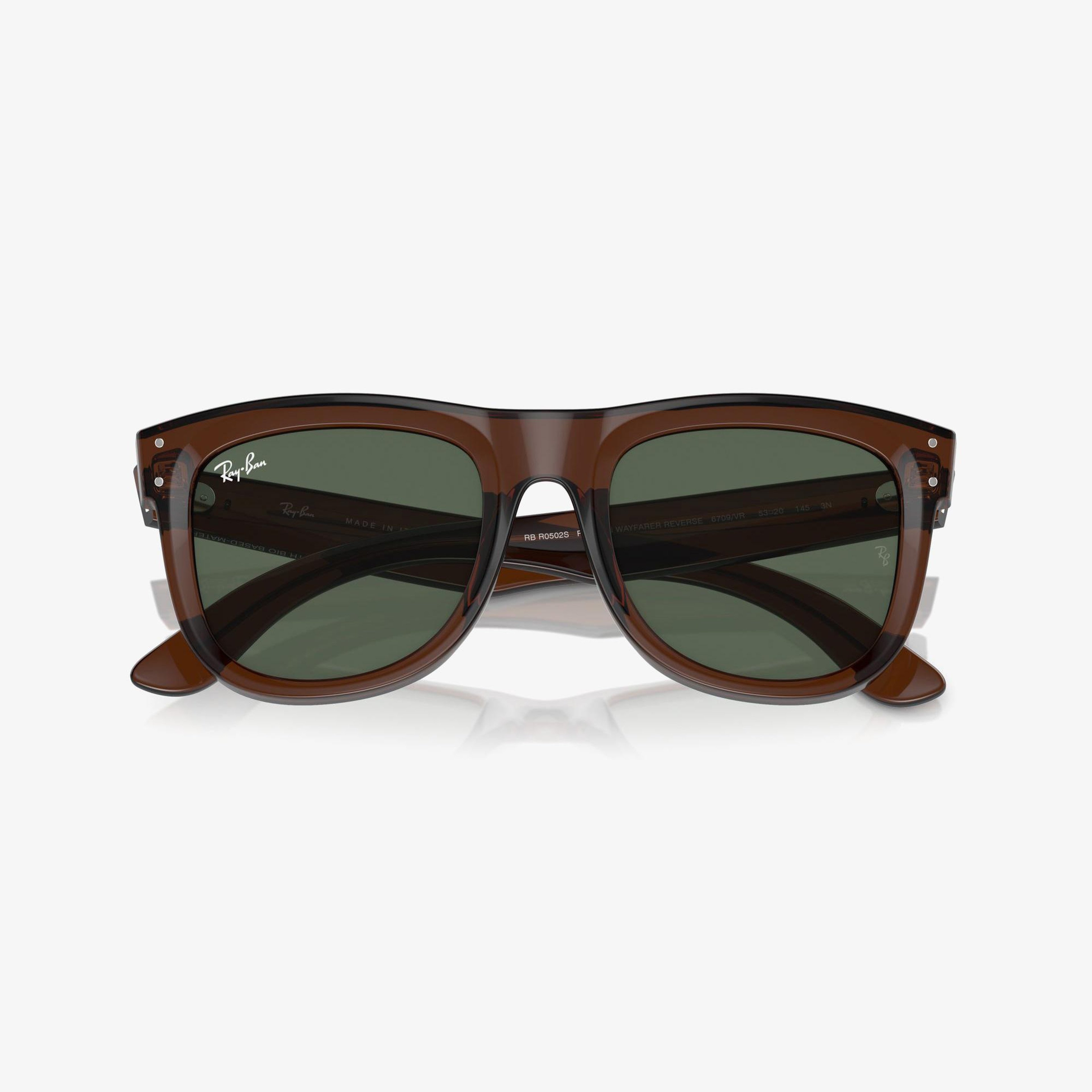 RAY-BAN Wayfarer Reverse Unisex Kahverengi Güneş Gözlüğü