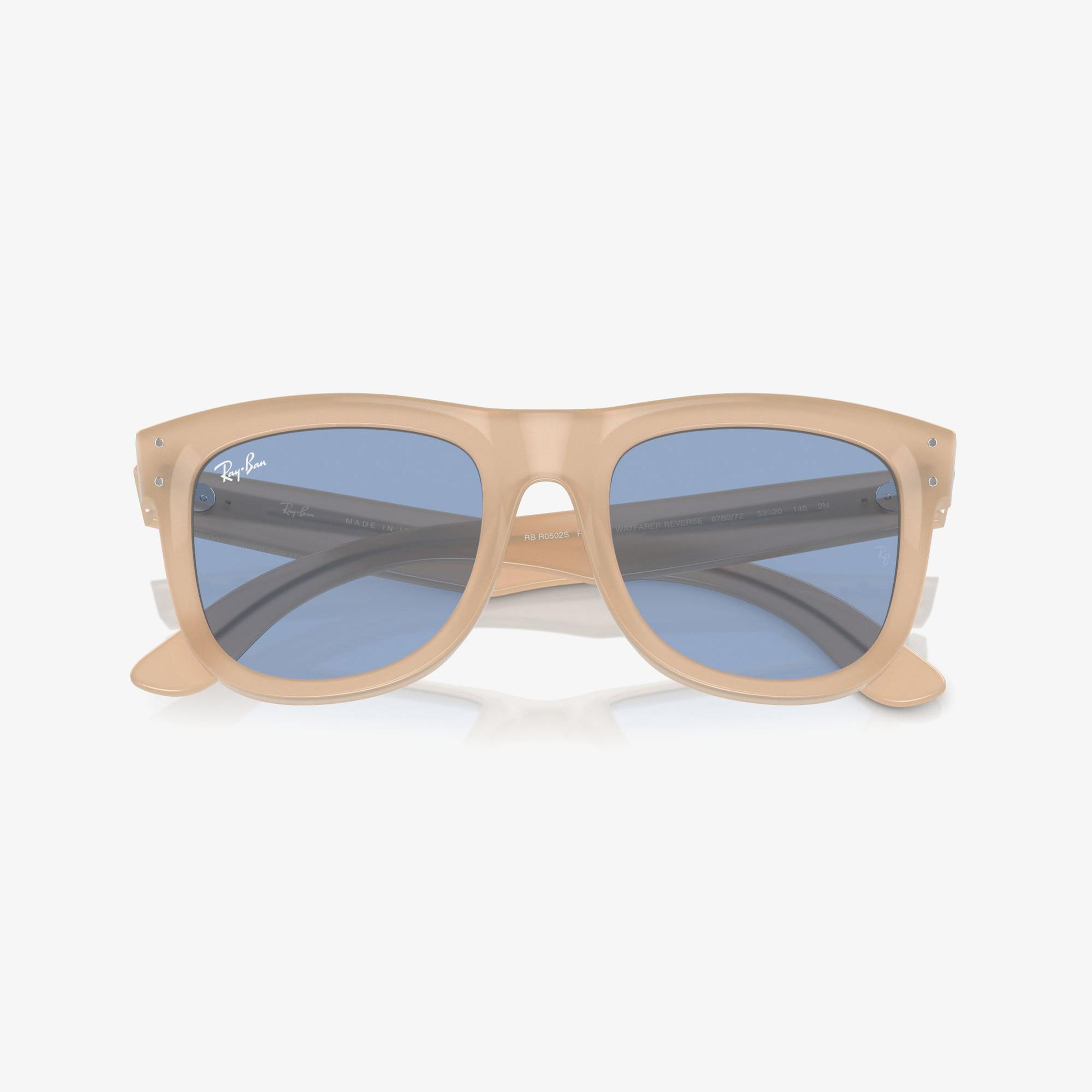 RAY-BAN Wayfarer Reverse Unisex Bej Güneş Gözlüğü