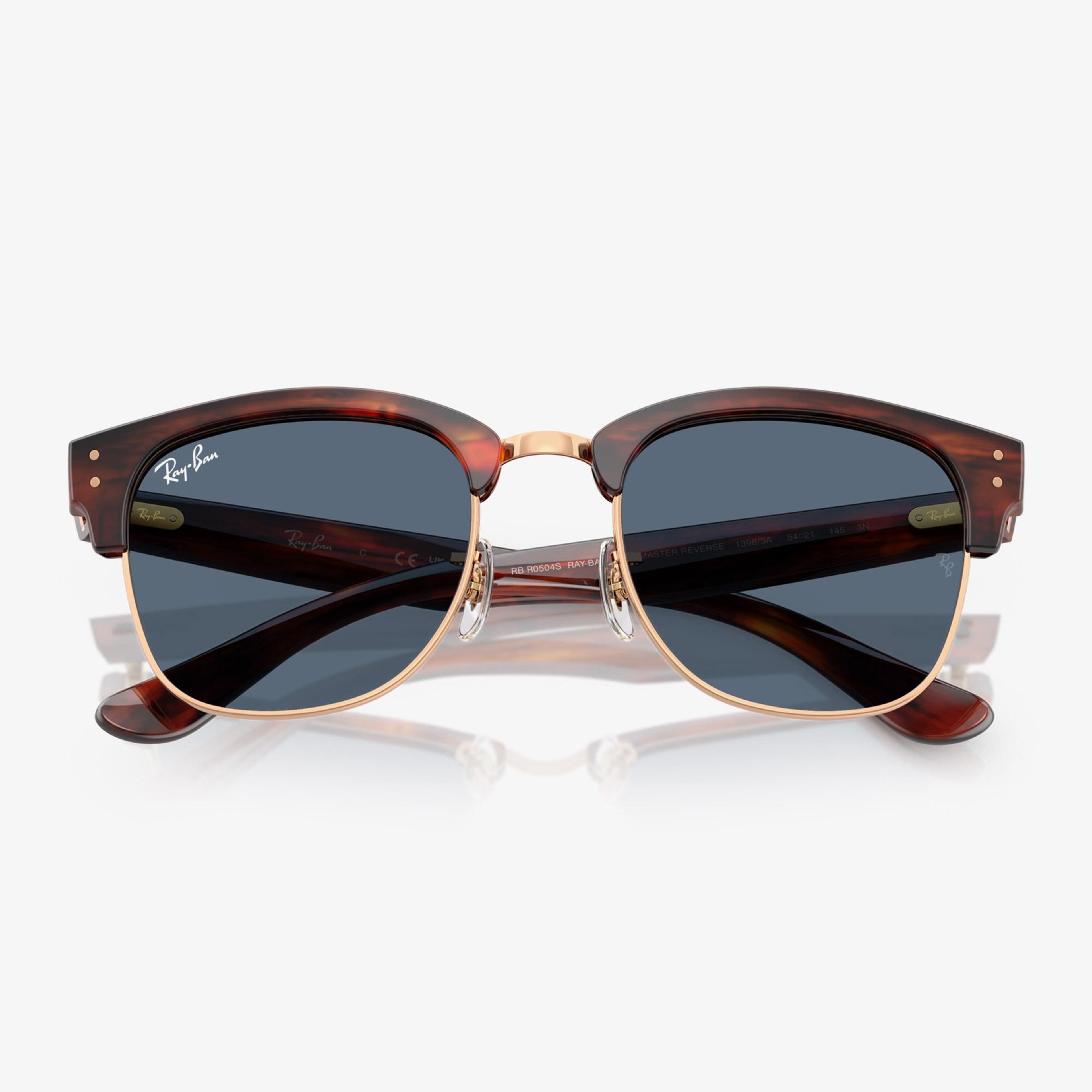 Ray-Ban Clubmaster Reverse RBR0504S Unisex Kahverengi Güneş Gözlüğü