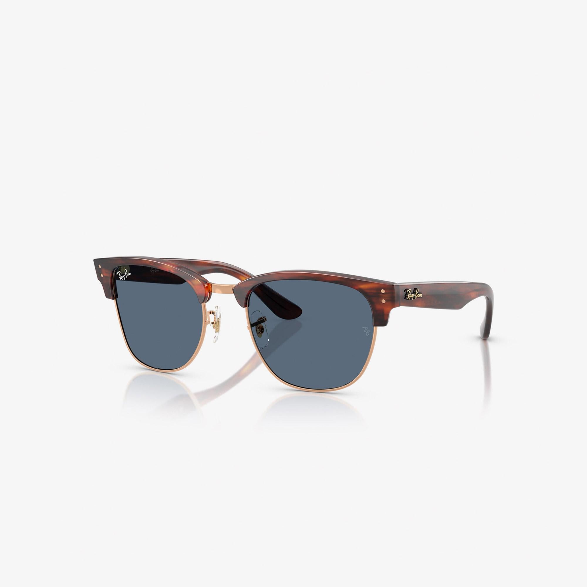 Ray-Ban Clubmaster Reverse RBR0504S Unisex Kahverengi Güneş Gözlüğü