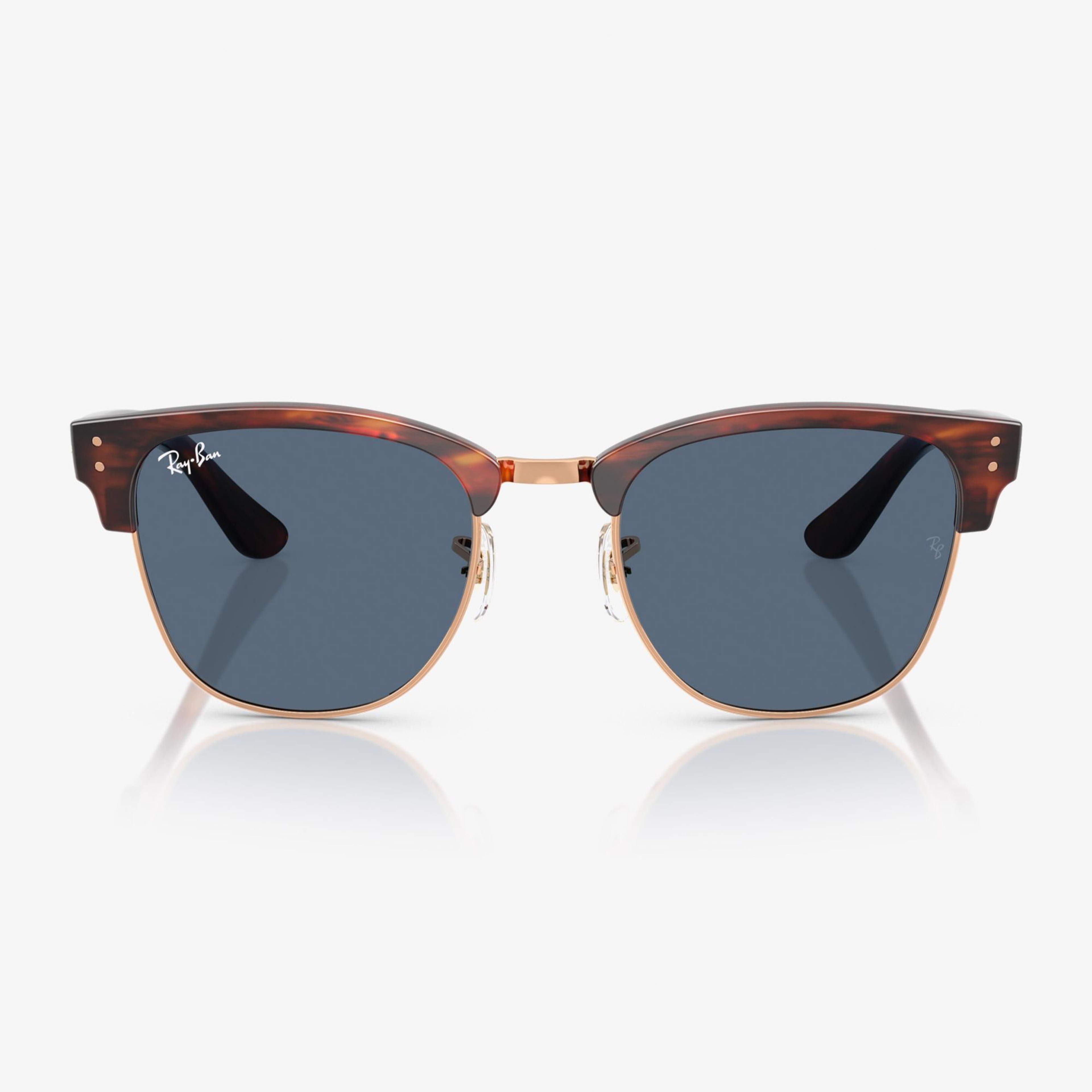 Ray-Ban Clubmaster Reverse RBR0504S Unisex Kahverengi Güneş Gözlüğü