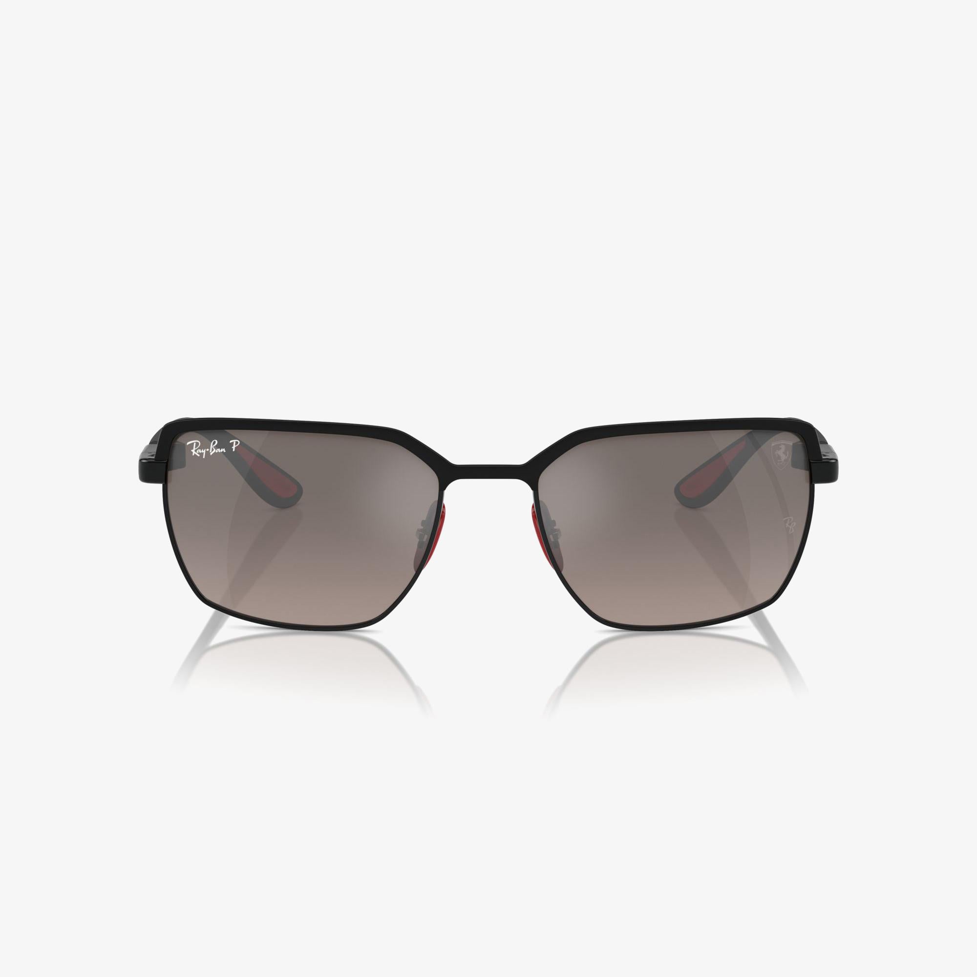 RAY-BAN Rb3743M Scuderia Ferrari Collection Unisex Siyah Güneş Gözlüğü