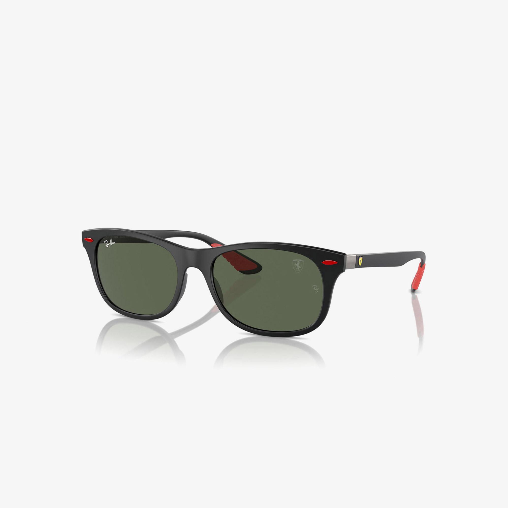 RAY-BAN Rb467M Scuderia Ferrari Collection Unisex Siyah Güneş Gözlüğü