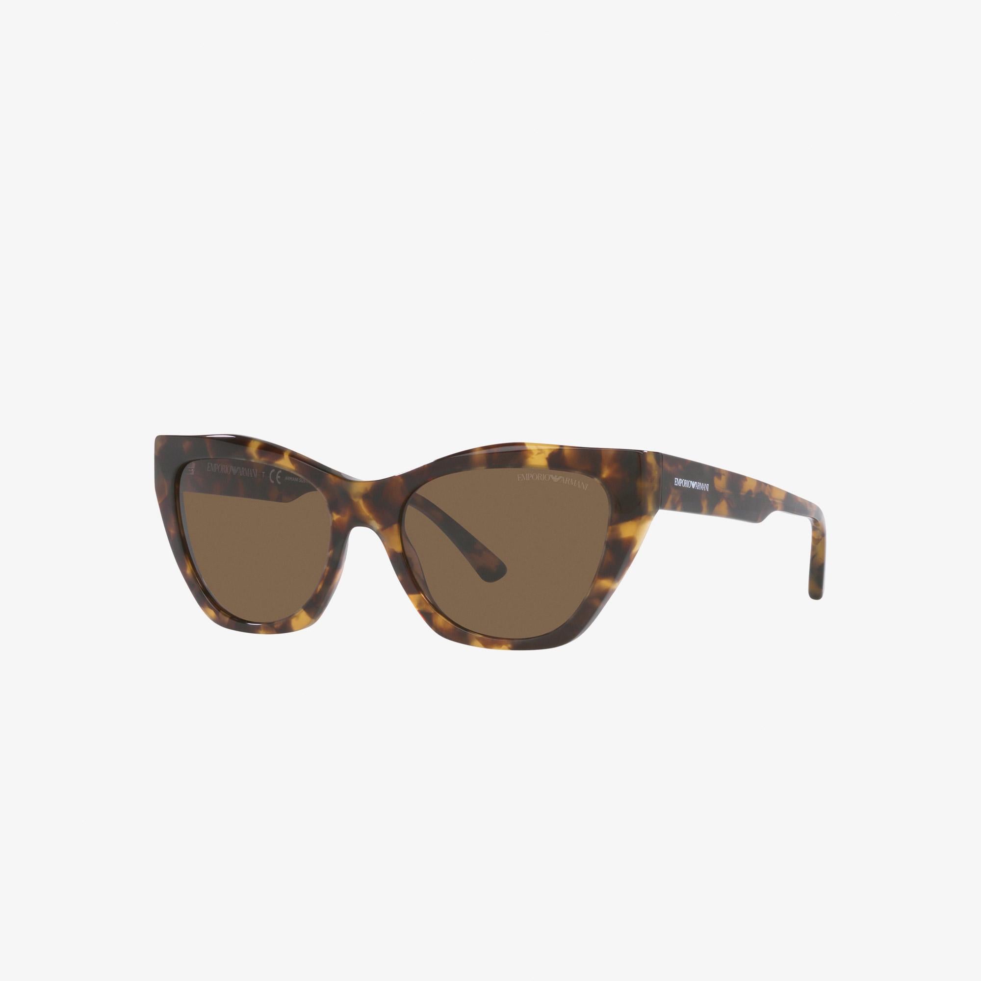 Emporio Armani Acetate Kadın Kahverengi Güneş Gözlüğü