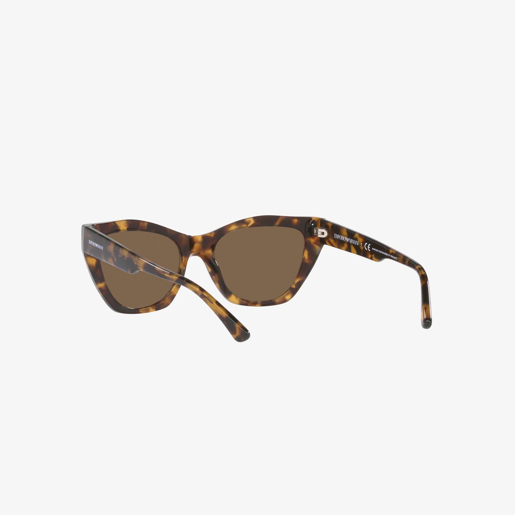 Emporio Armani Acetate Kadın Kahverengi Güneş Gözlüğü