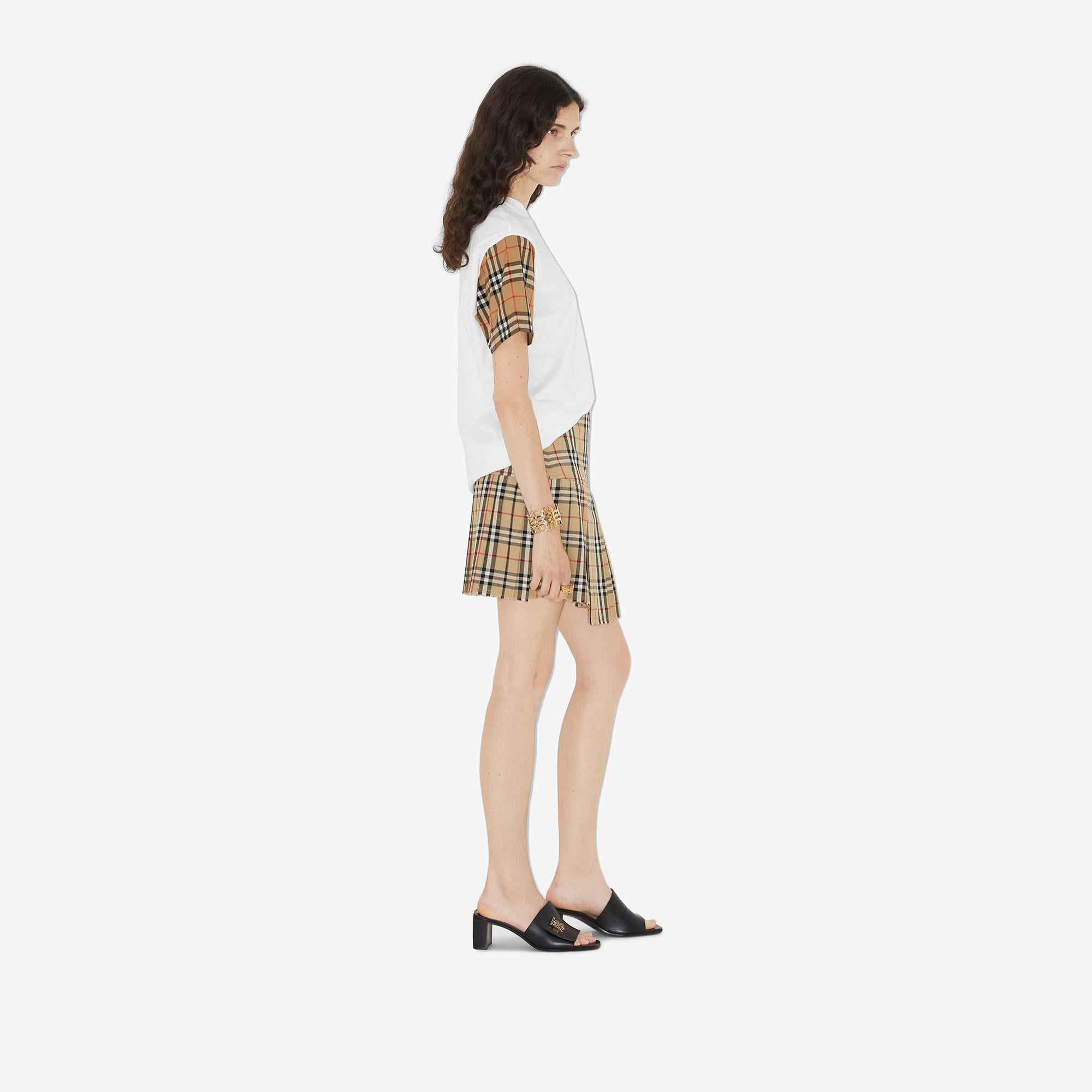 Burberry Kadın Beyaz T-Shirt