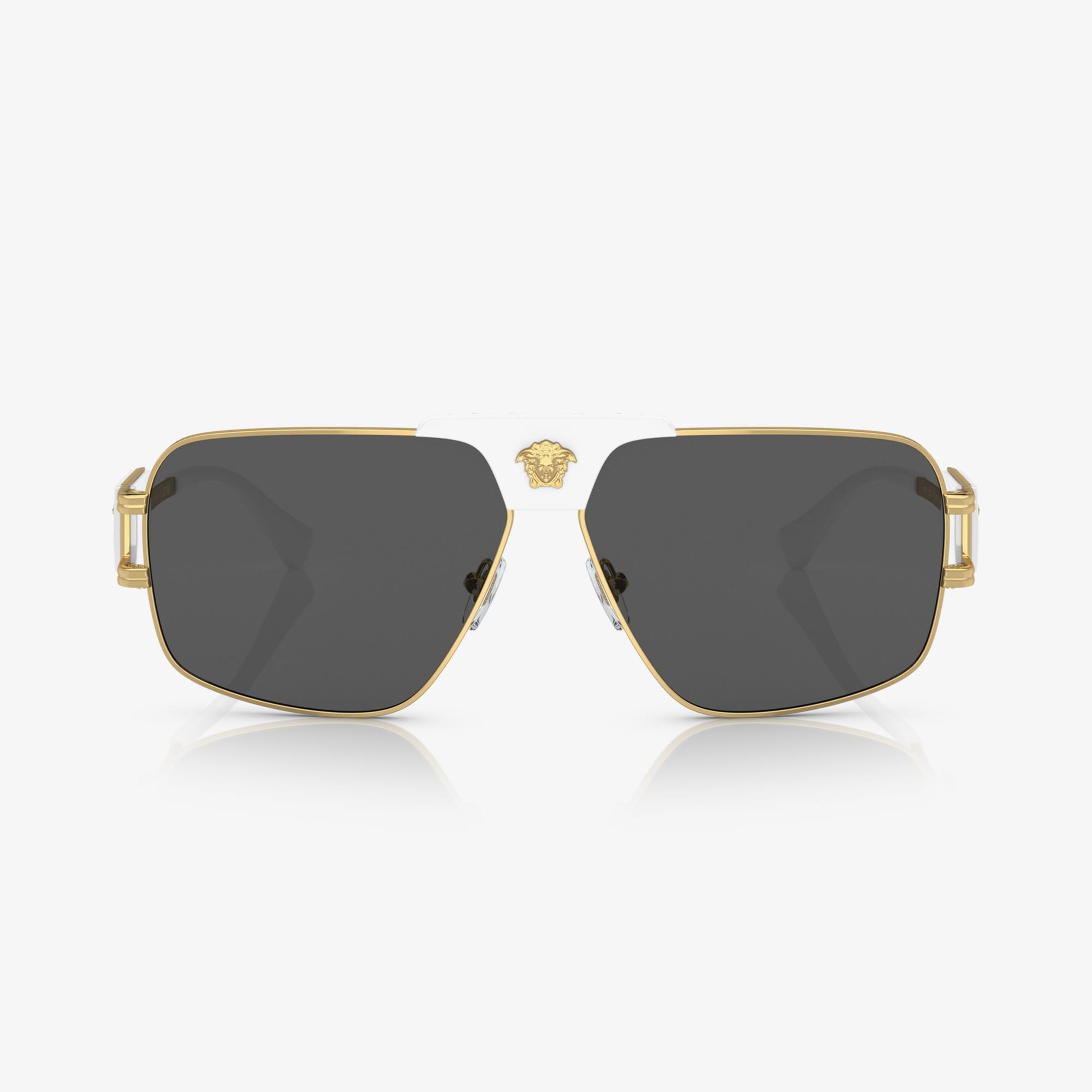 VERSACE 0VE2251 Erkek Altın Rengi Güneş Gözlüğü