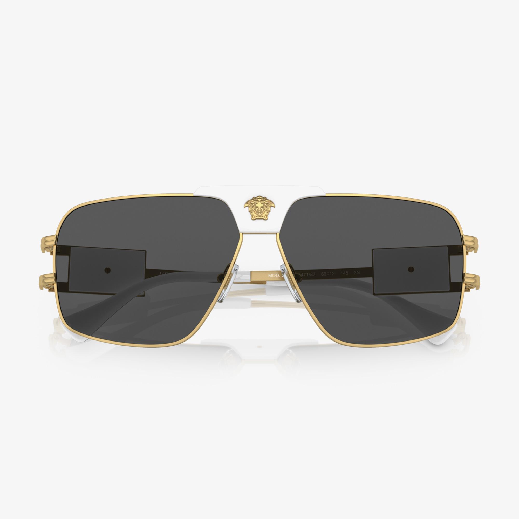 VERSACE 0VE2251 Erkek Altın Rengi Güneş Gözlüğü