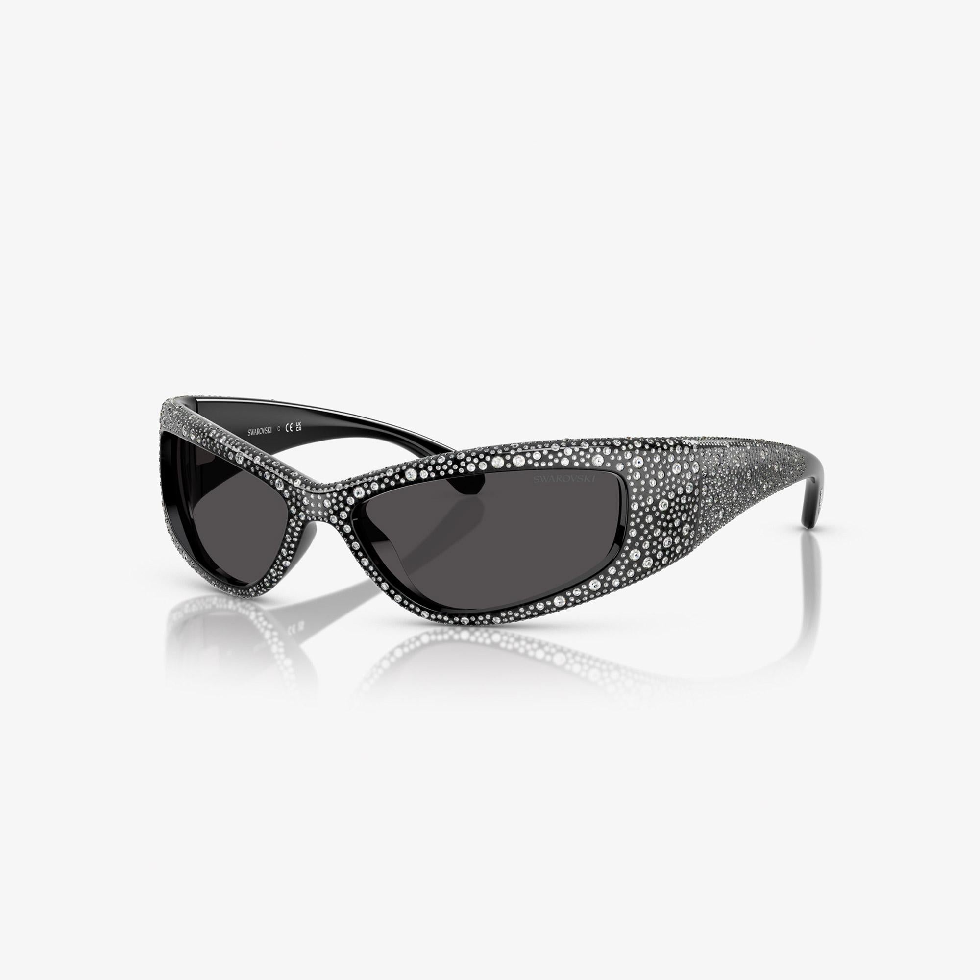 Swarovski SK6027 Kadın Siyah Güneş Gözlüğü