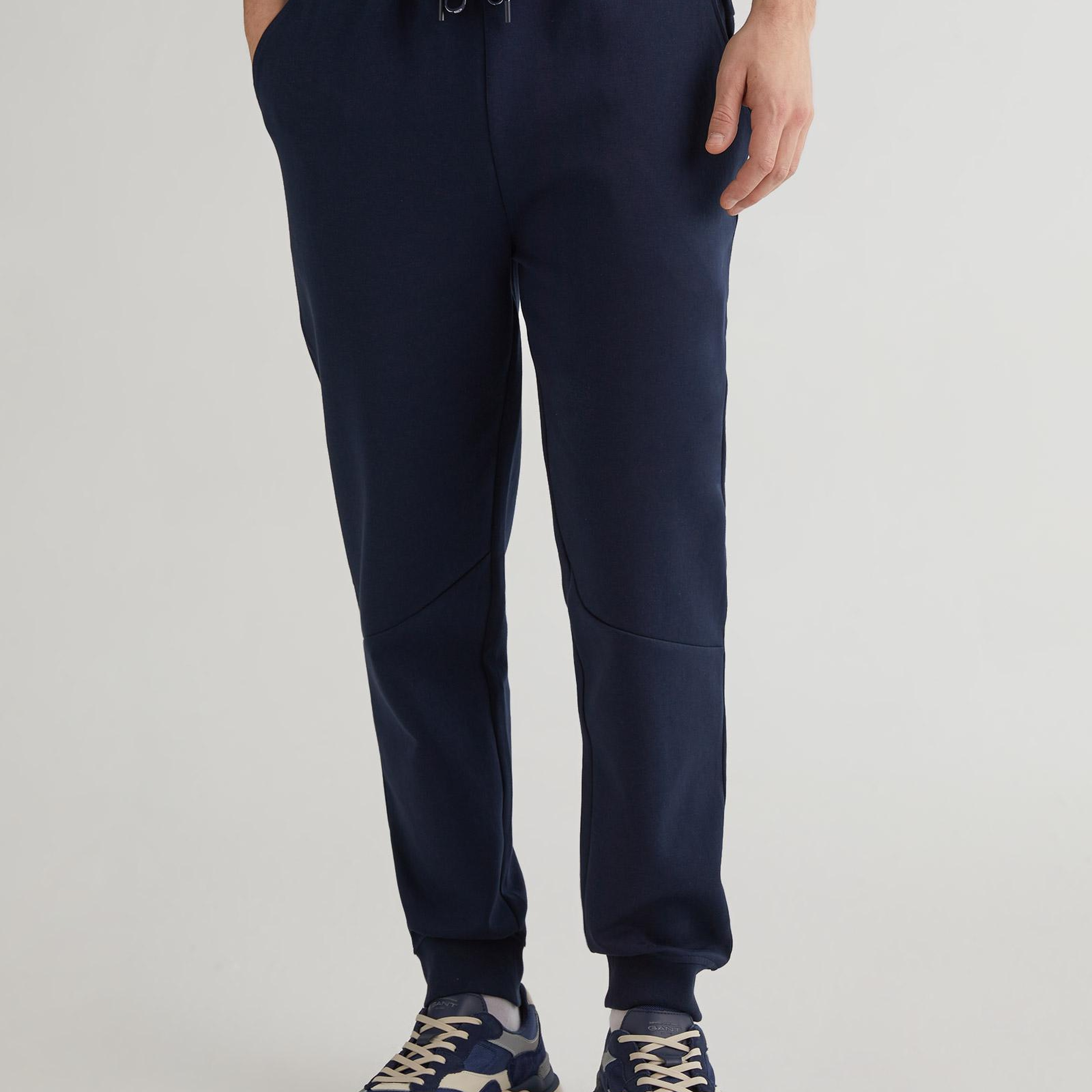 GANT Erkek Lacivert Regular Fit Eşofman Altı