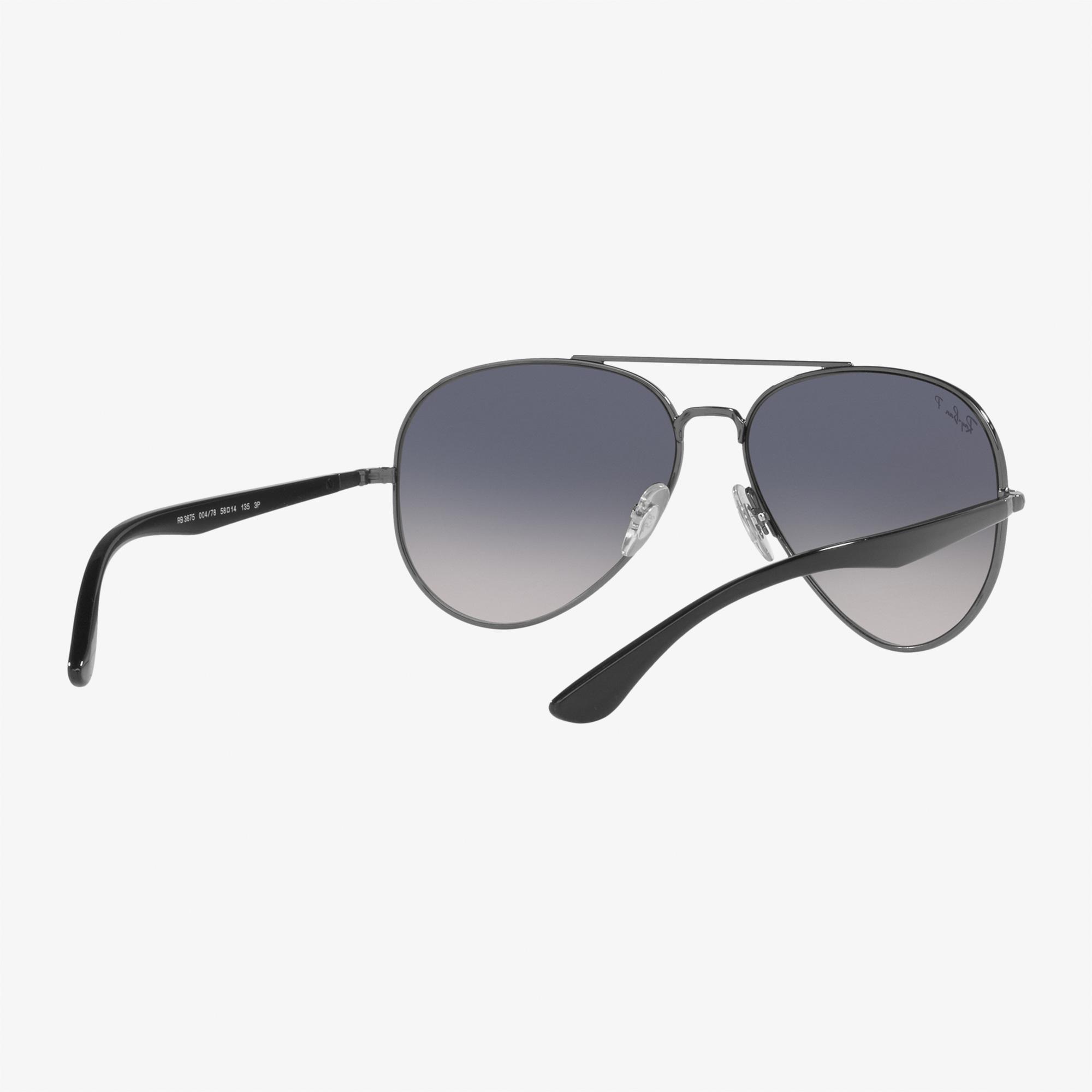 RAY-BAN 0RB3675 Unisex Gri Güneş Gözlüğü