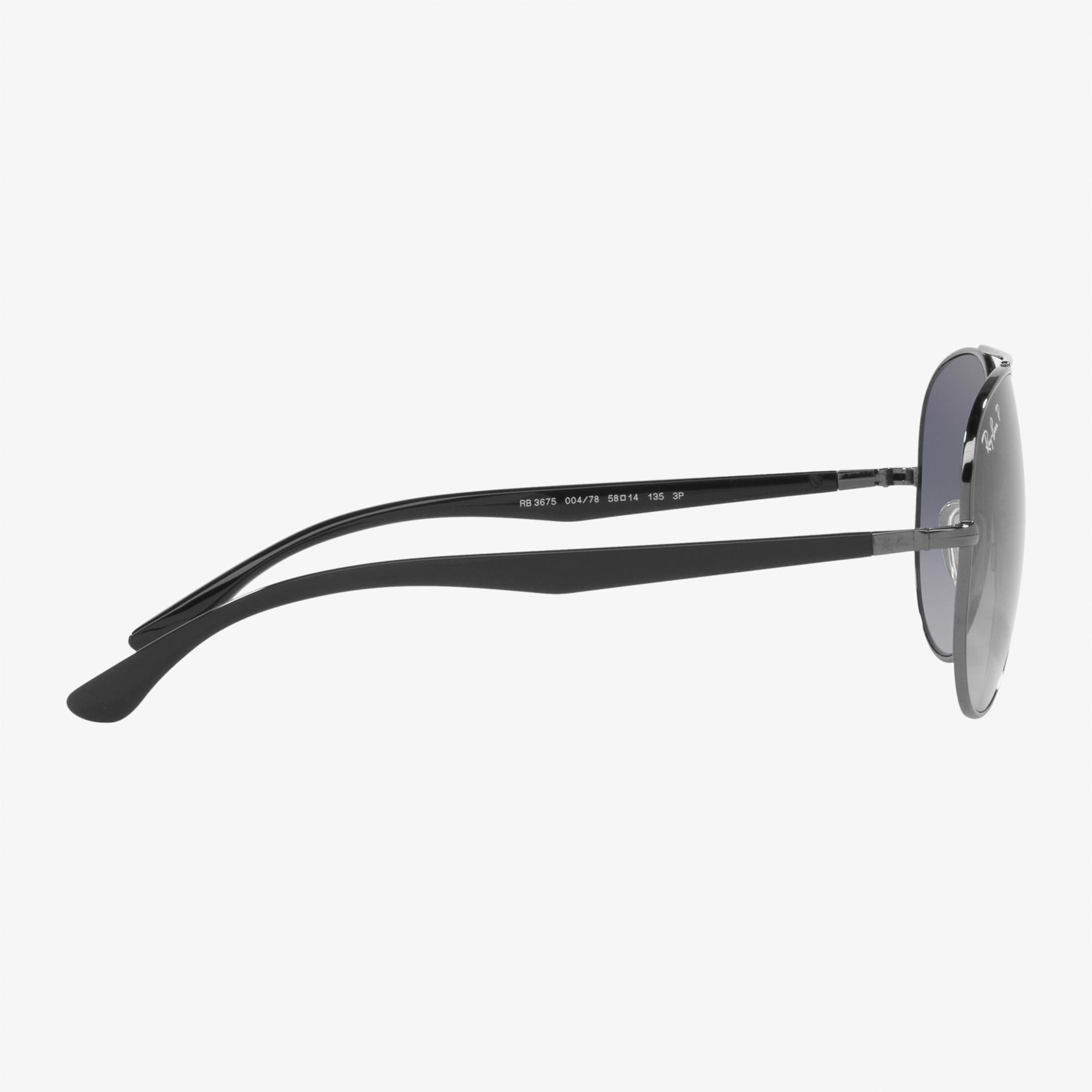 RAY-BAN 0RB3675 Unisex Gri Güneş Gözlüğü