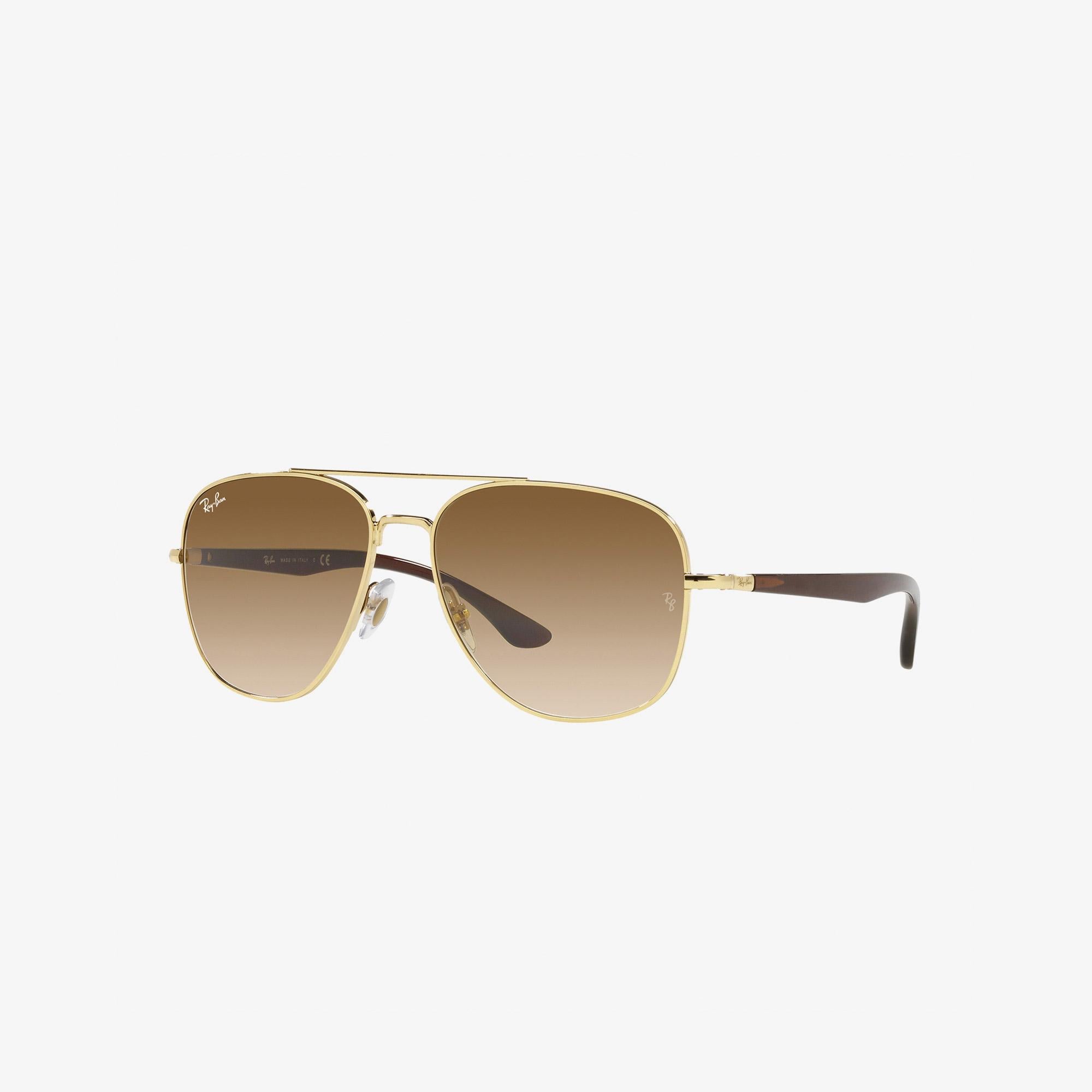 RAY-BAN 0RB3683 Unisex Altın Rengi Güneş Gözlüğü