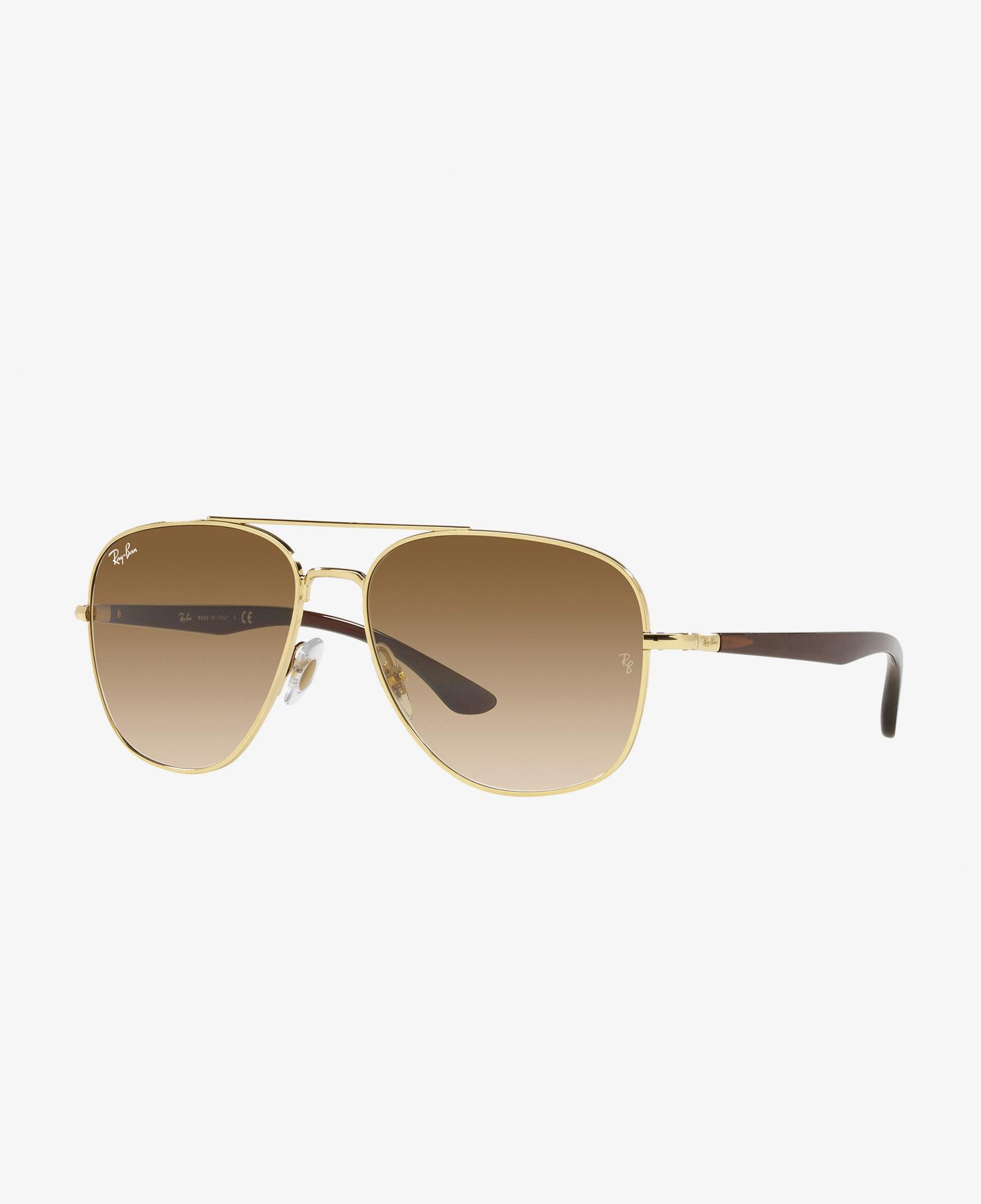 RAY-BAN 0RB3683 Unisex Altın Rengi Güneş Gözlüğü