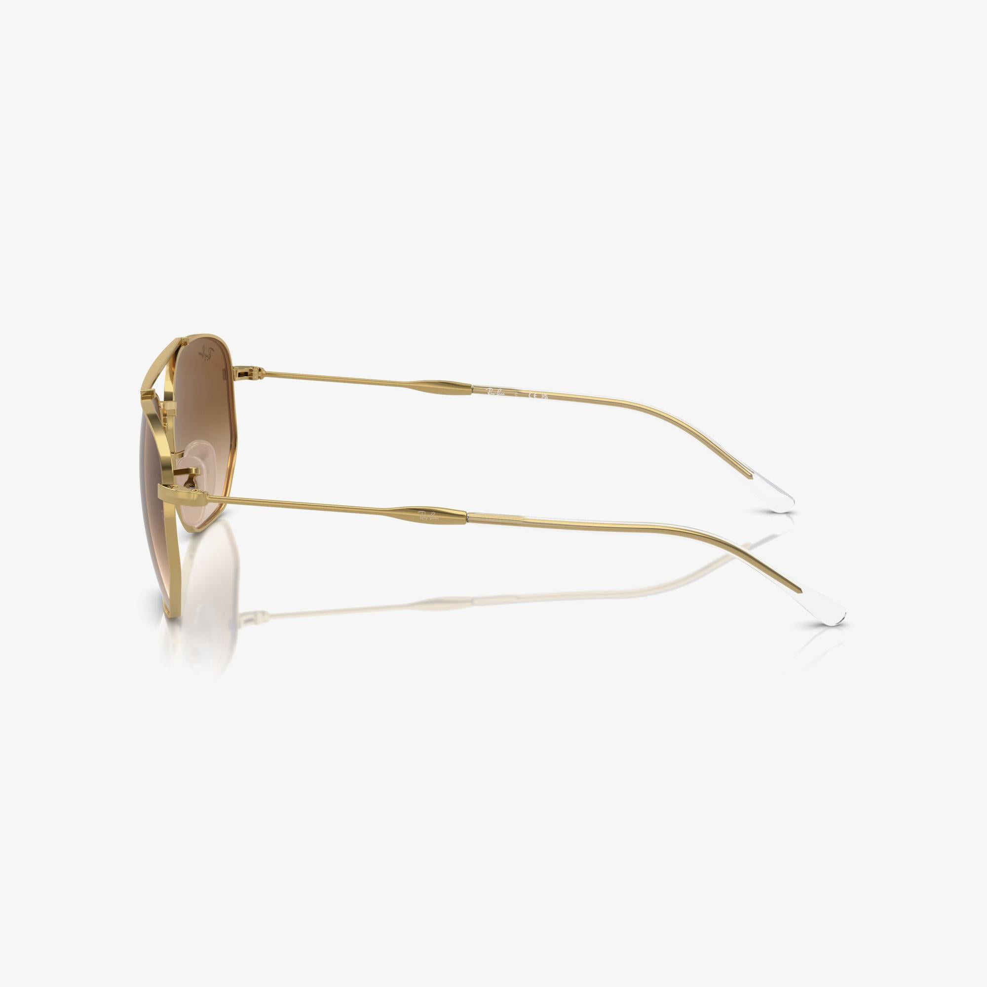 RAY-BAN 0RB3707 Unisex Altın Rengi Güneş Gözlüğü