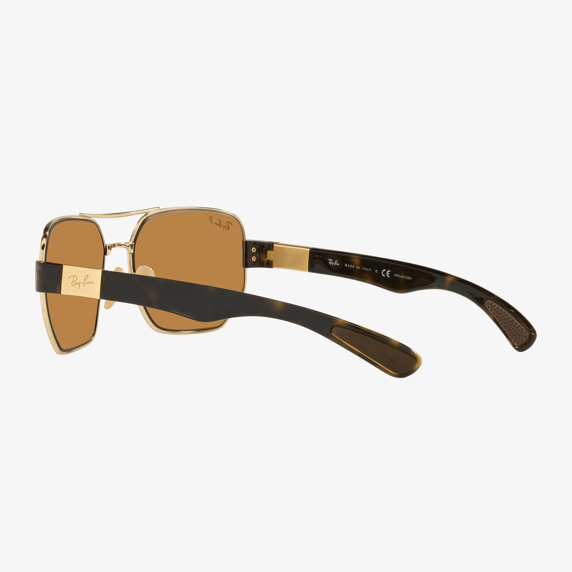 RAY-BAN 0RB3672 Unisex Altın Rengi Güneş Gözlüğü