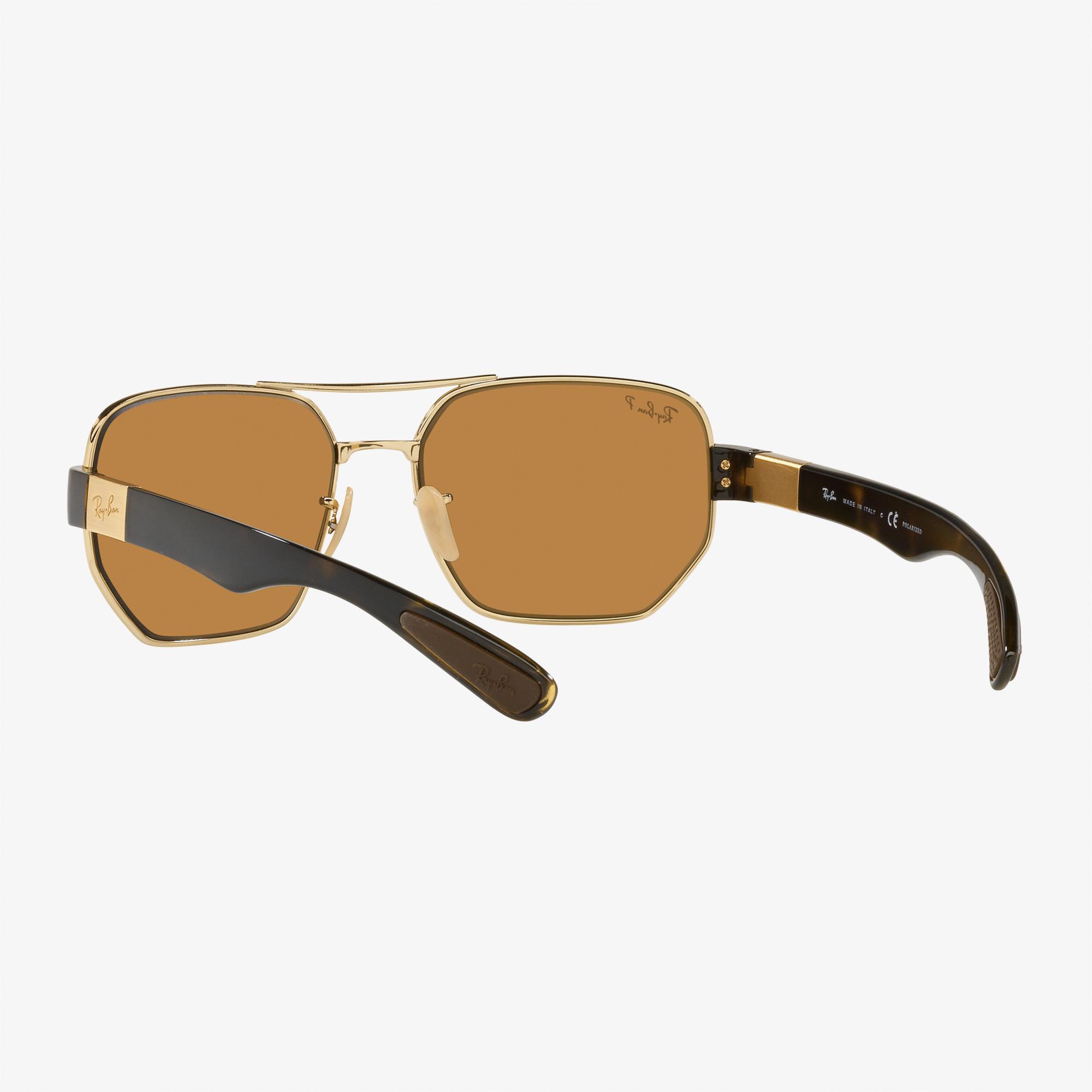 RAY-BAN 0RB3672 Unisex Altın Rengi Güneş Gözlüğü