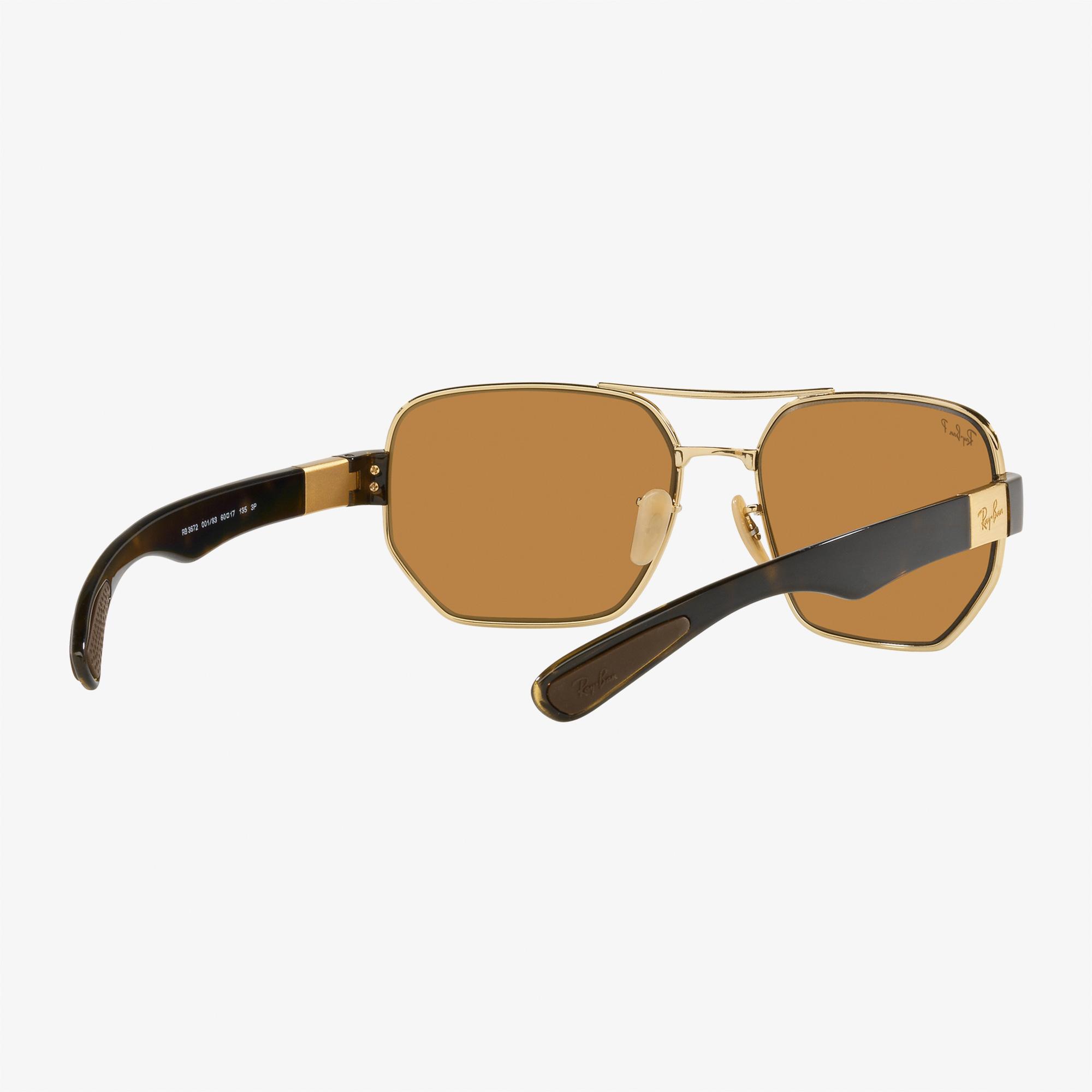 RAY-BAN 0RB3672 Unisex Altın Rengi Güneş Gözlüğü