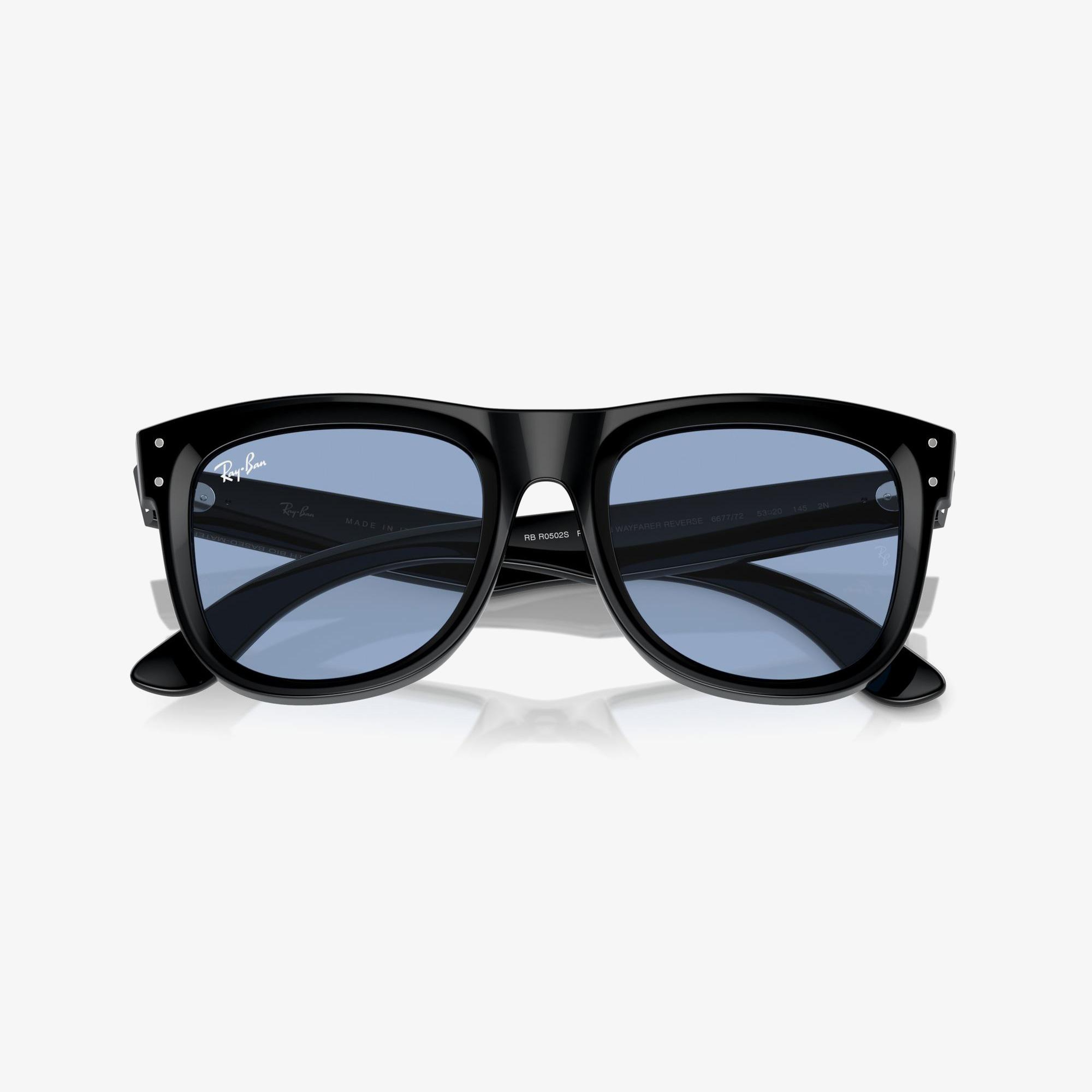 RAY-BAN Wayfarer Reverse Unisex Siyah Güneş Gözlüğü