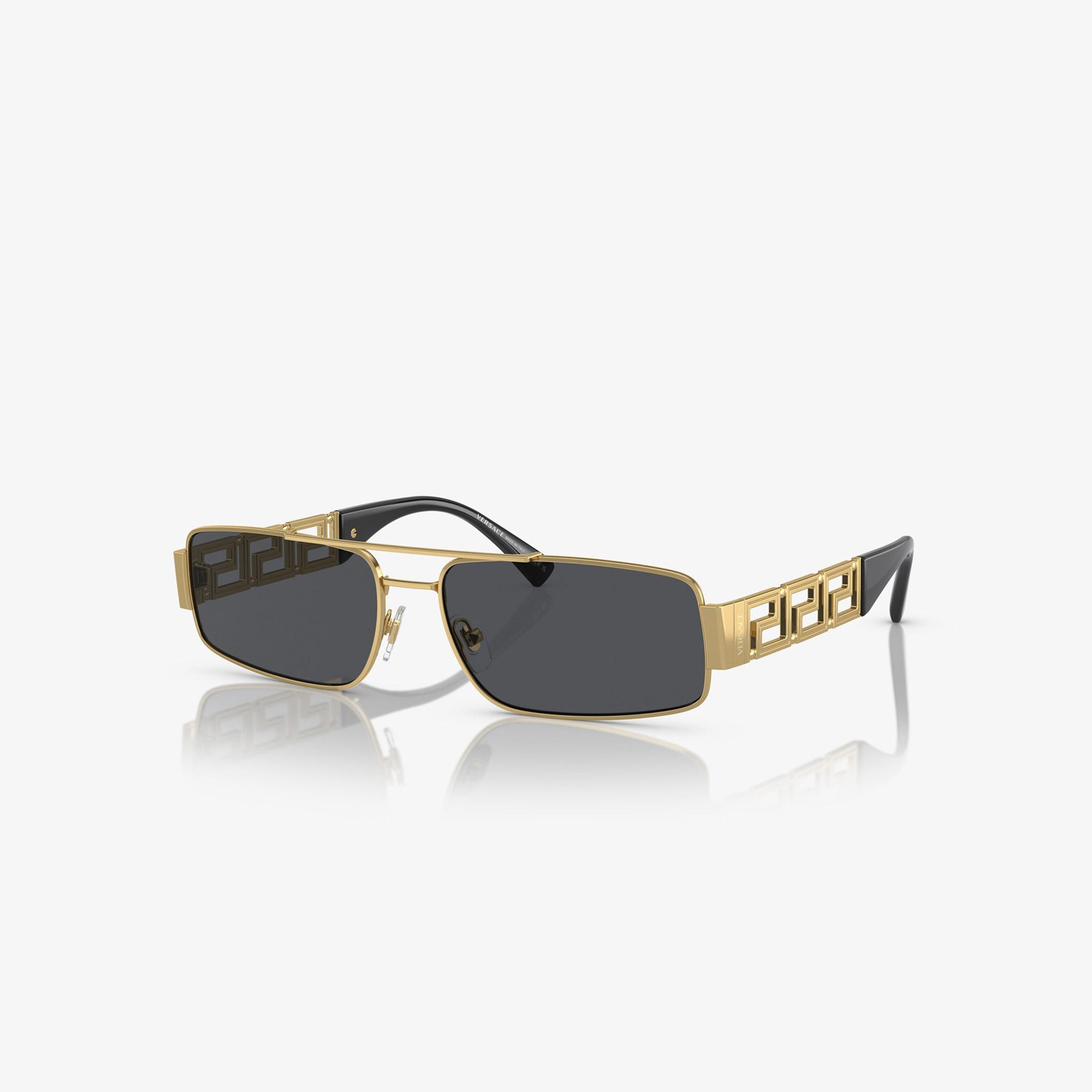 VERSACE 0VE2257 Erkek Altın Rengi Güneş Gözlüğü