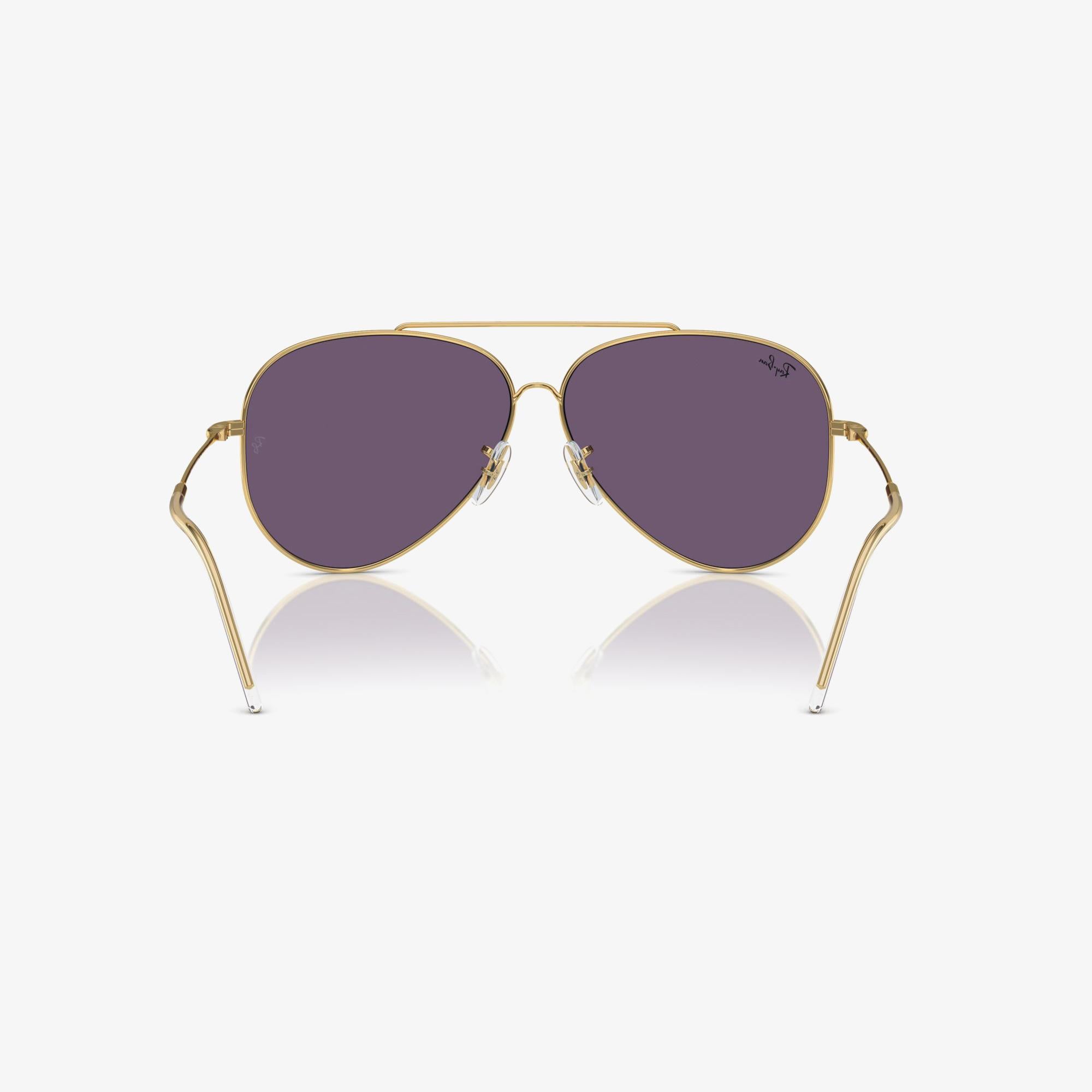 RAY-BAN Aviator Reverse Unisex Altın Rengi Güneş Gözlüğü
