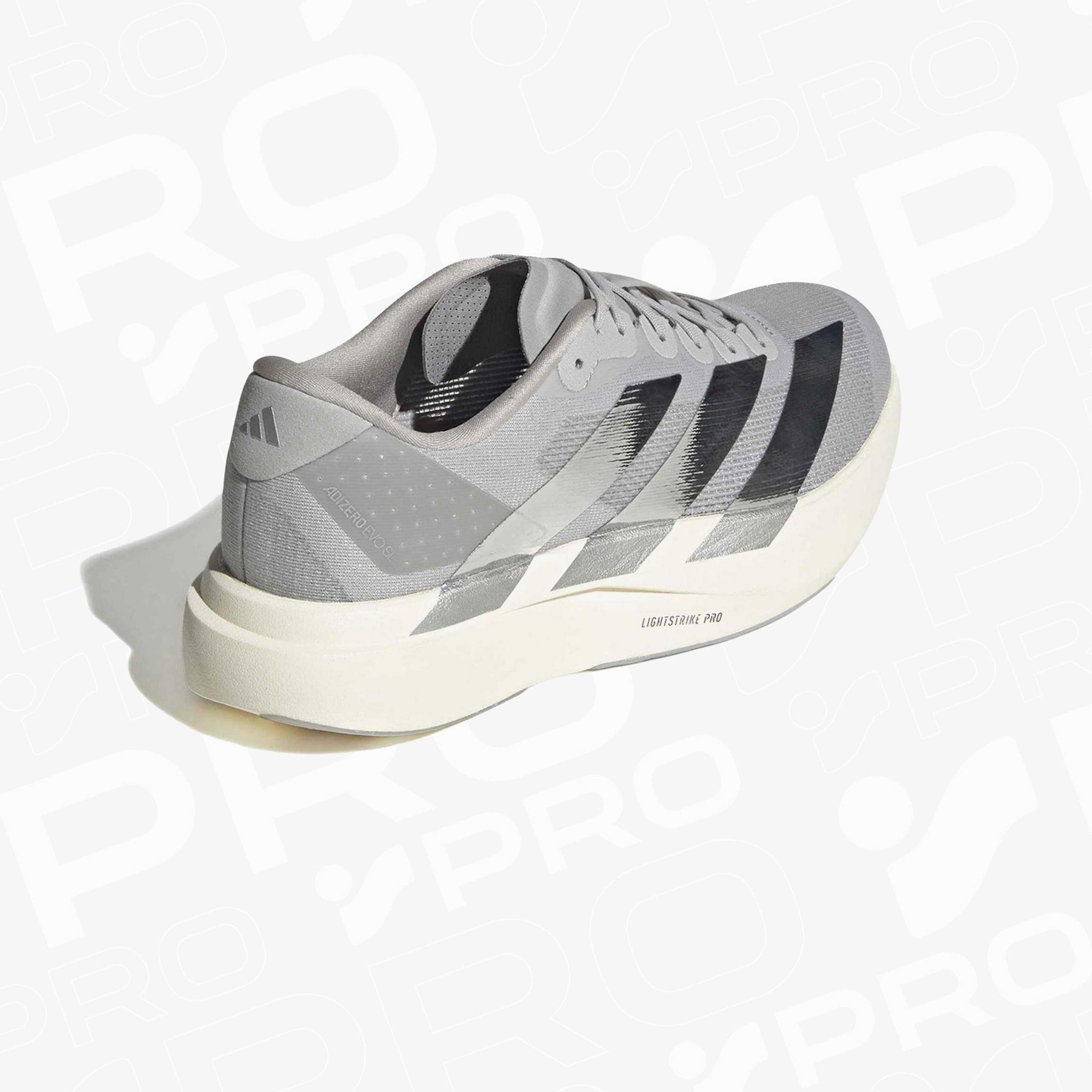 adidas Adizero Evo Sl Erkek Gri Koşu Ayakkabısı