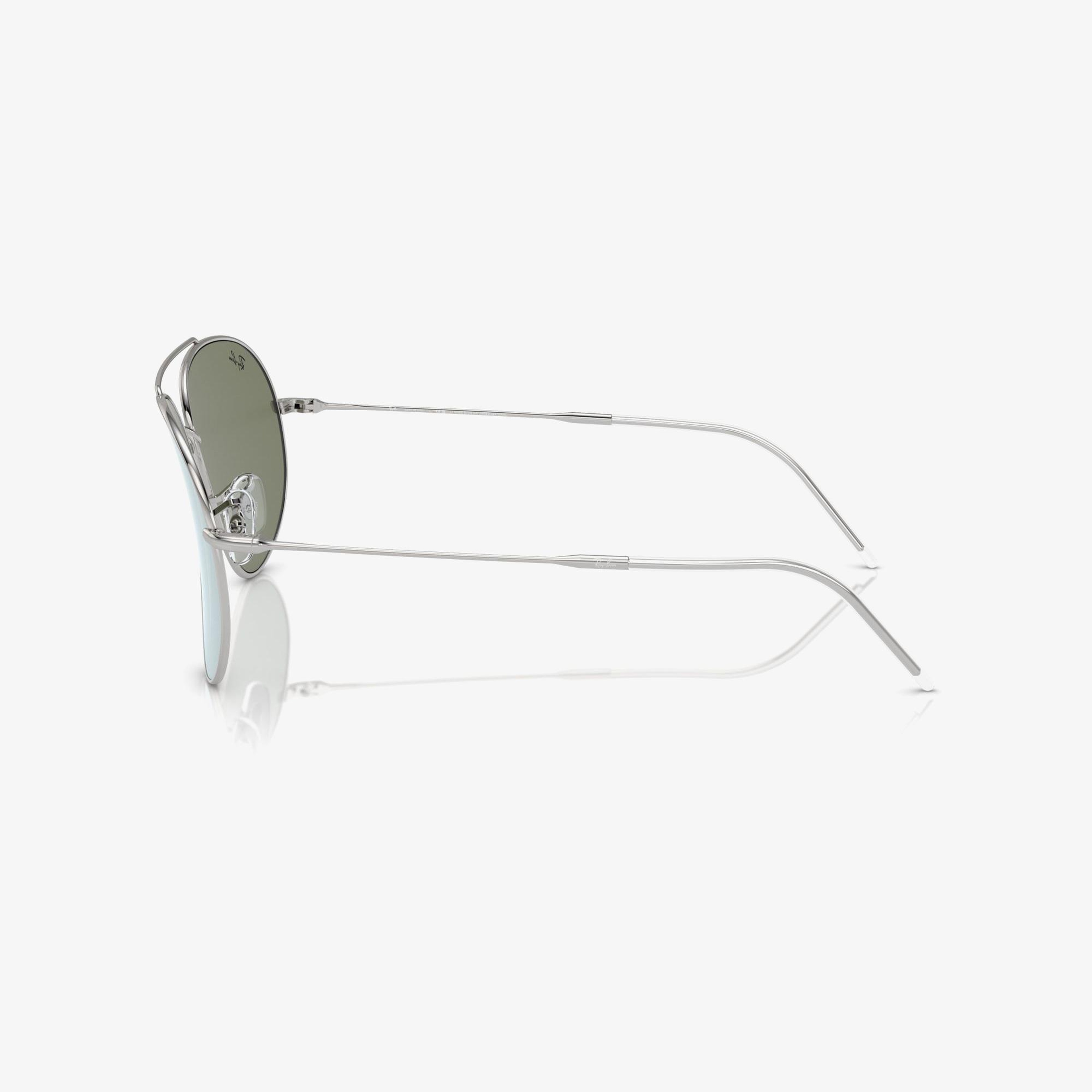 RAY-BAN Lenny Kravitz X Aviator Reverse Unisex Gümüş Güneş Gözlüğü