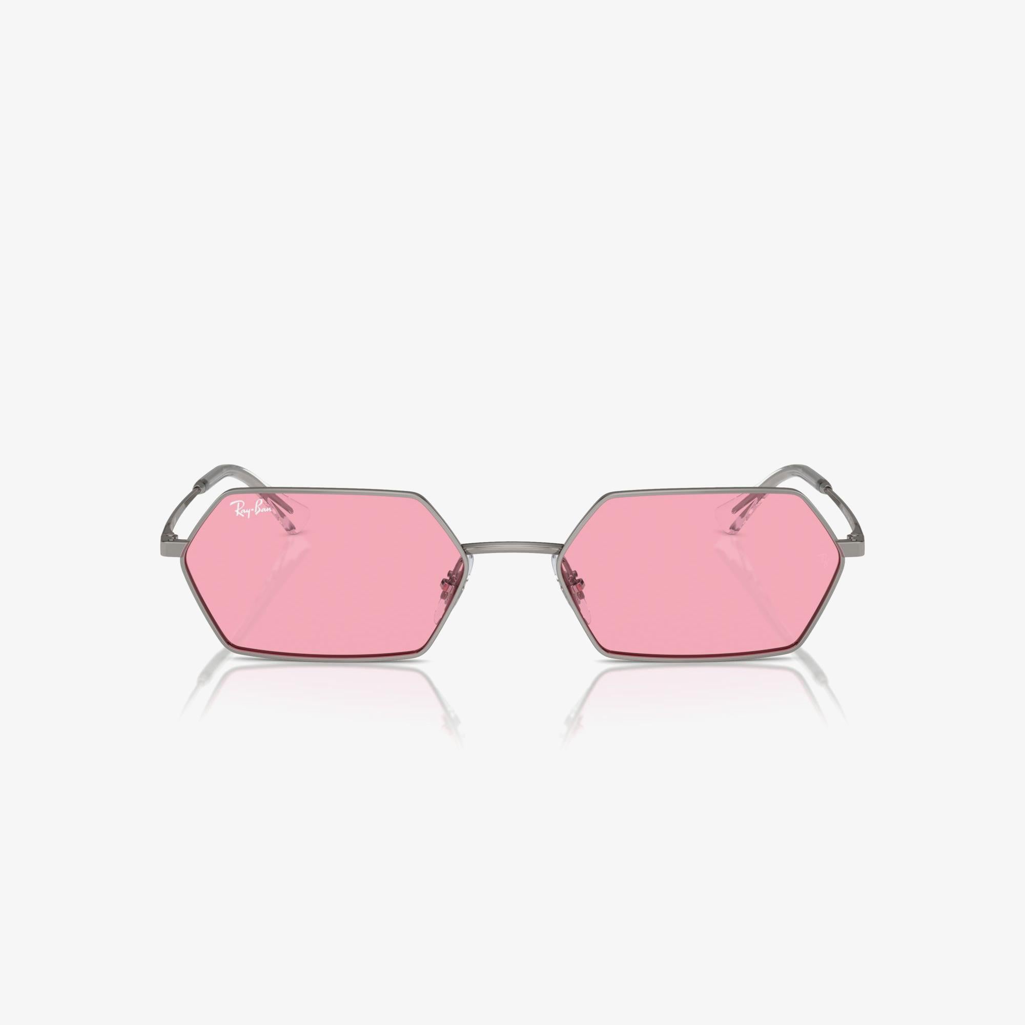 Ray-Ban Yevi Unisex Gri Güneş Gözlüğü