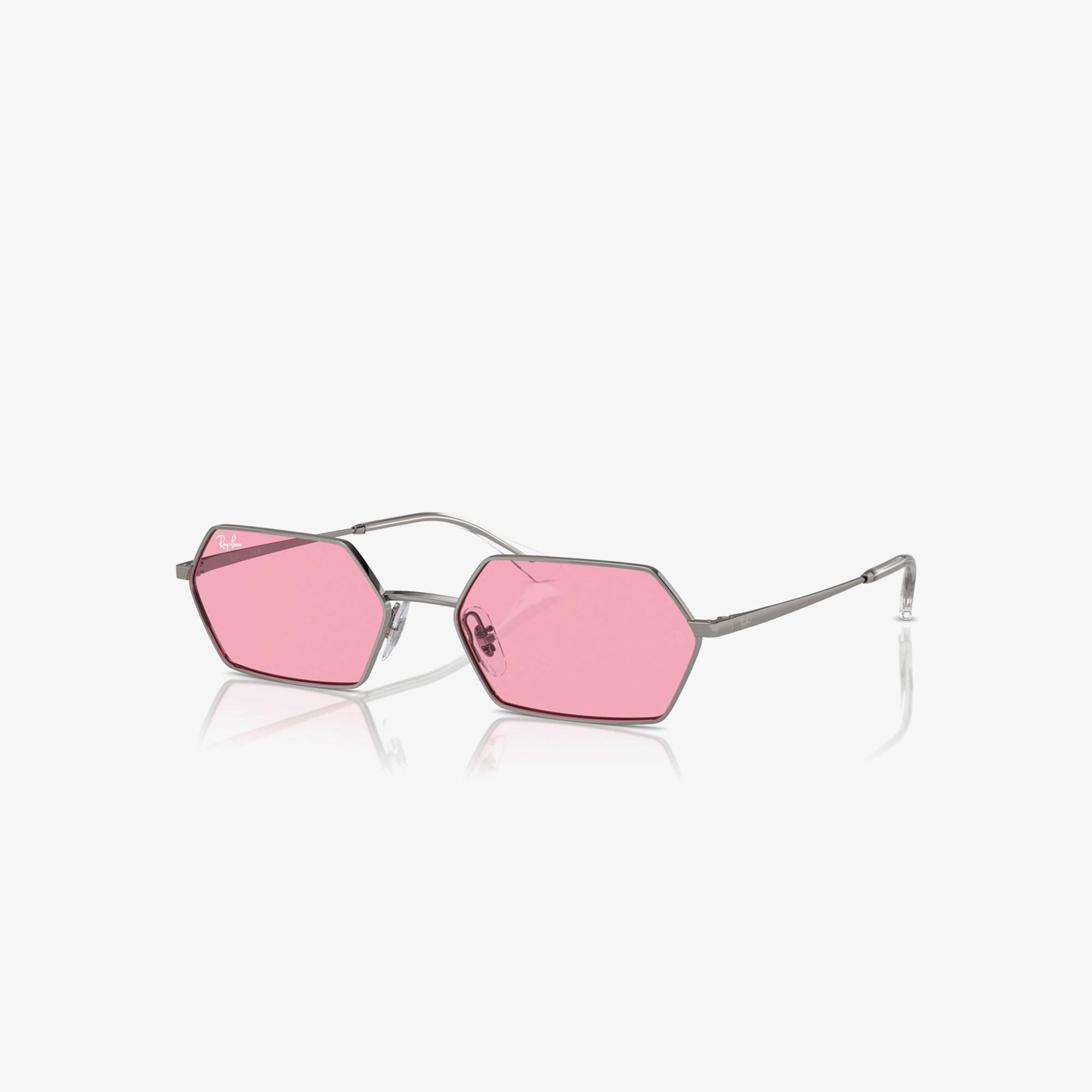 Ray-Ban Yevi Unisex Gri Güneş Gözlüğü