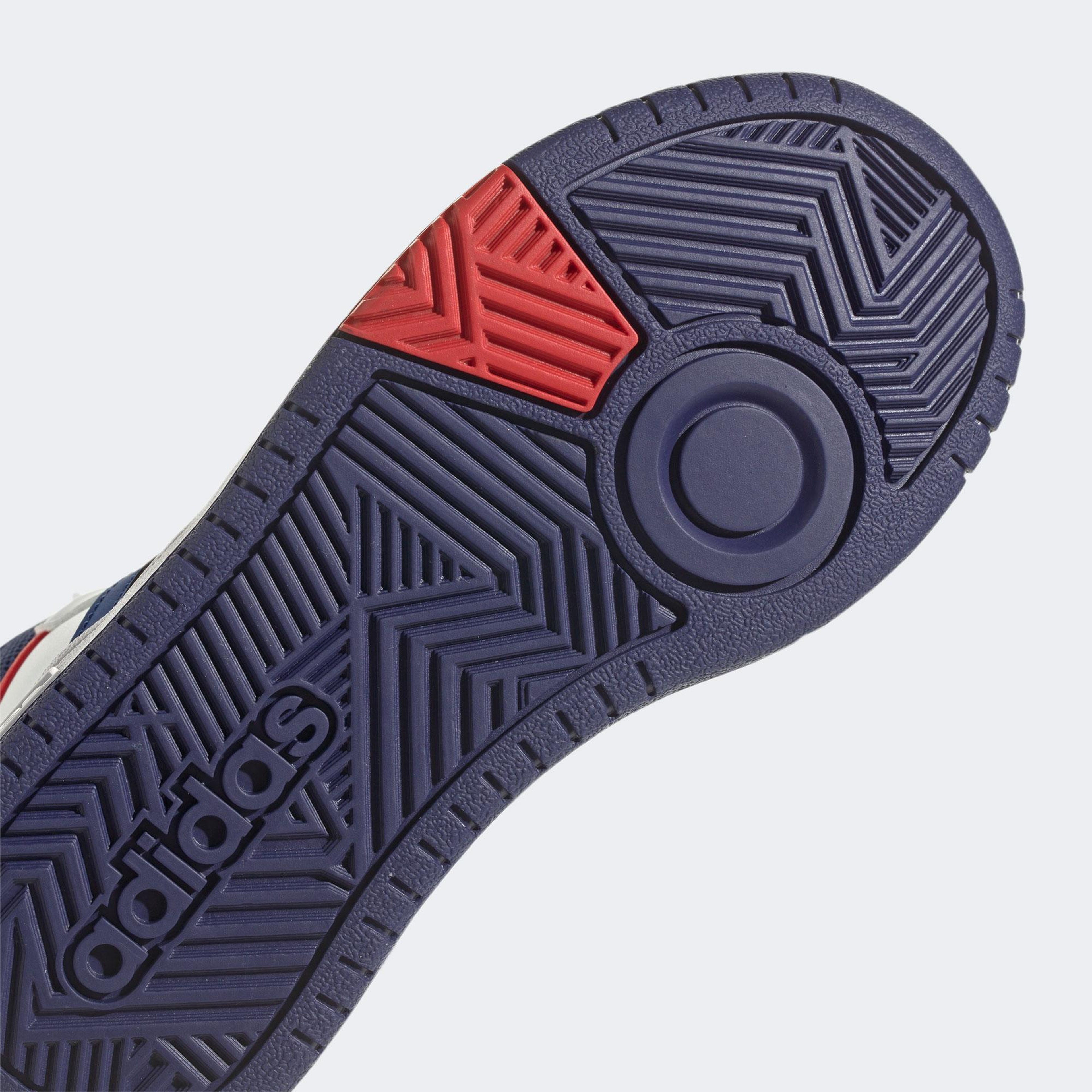 adidas Hoops Mid Çocuk Beyaz Günlük Spor Ayakkabı
