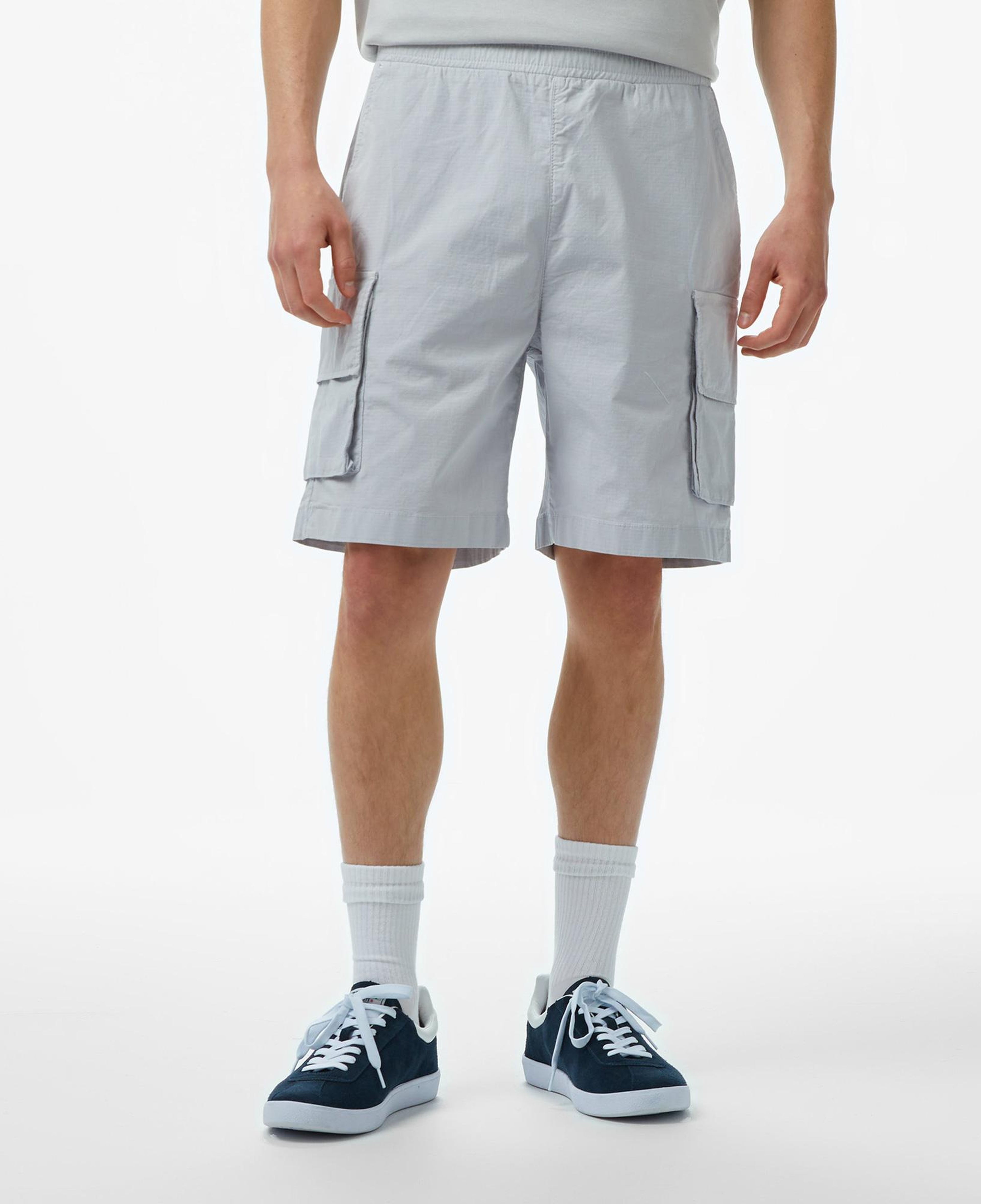 Lacoste House of SuperStep x Lacoste Erkek Gri Şort