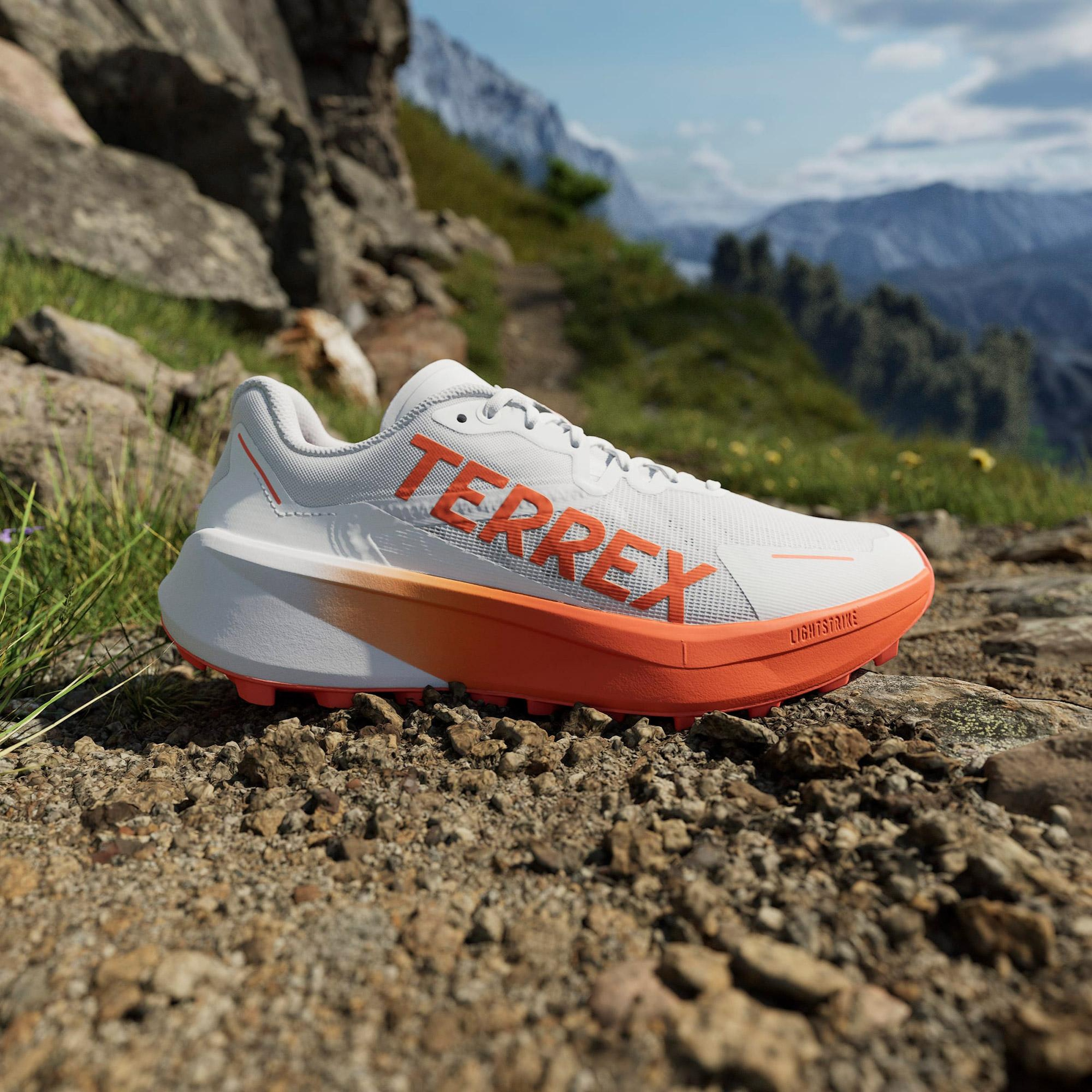 adidas Terrex Agravic 3 Arazi Erkek Beyaz Koşu Ayakkabısı