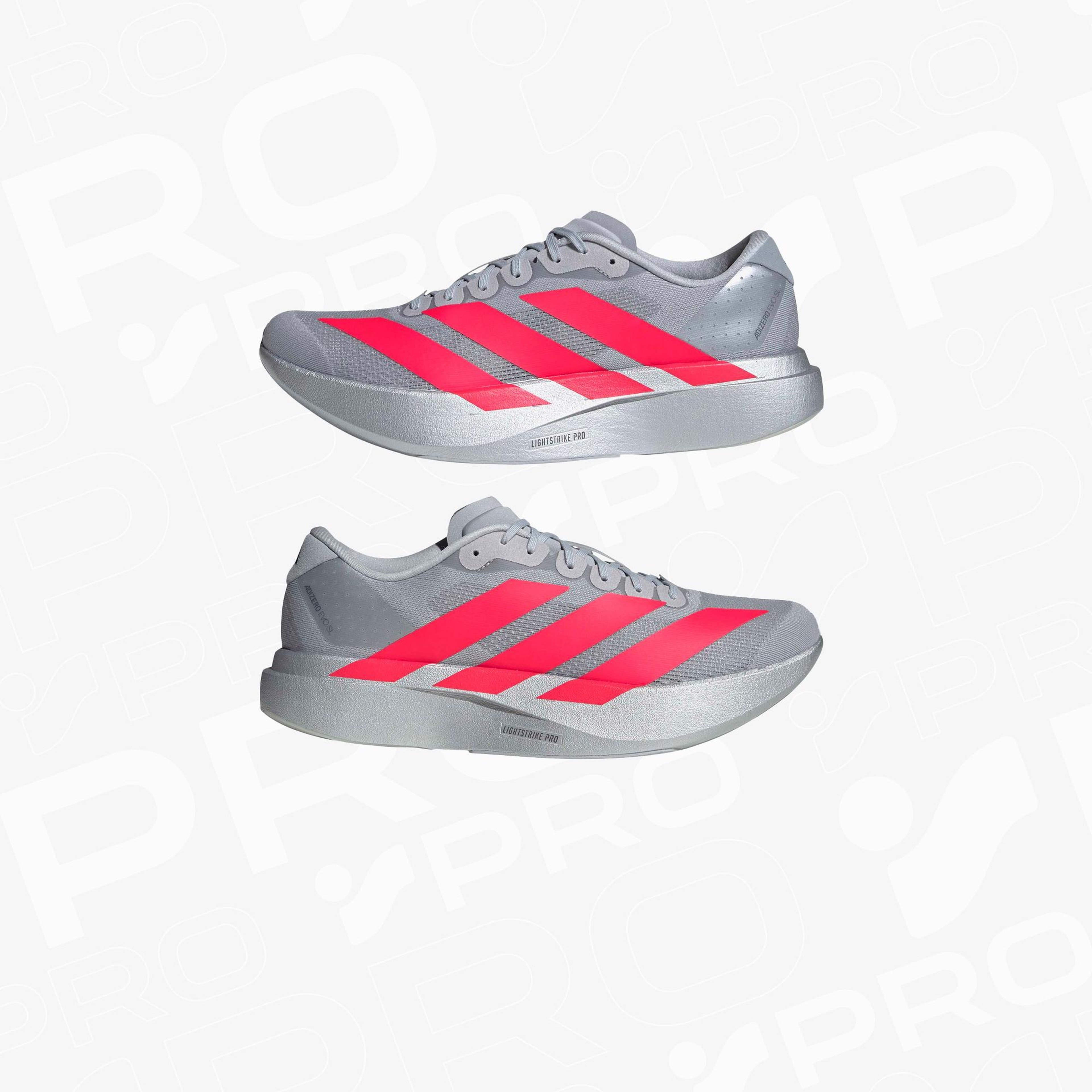 adidas Adizero Evo Sl Erkek Gri Koşu Ayakkabısı