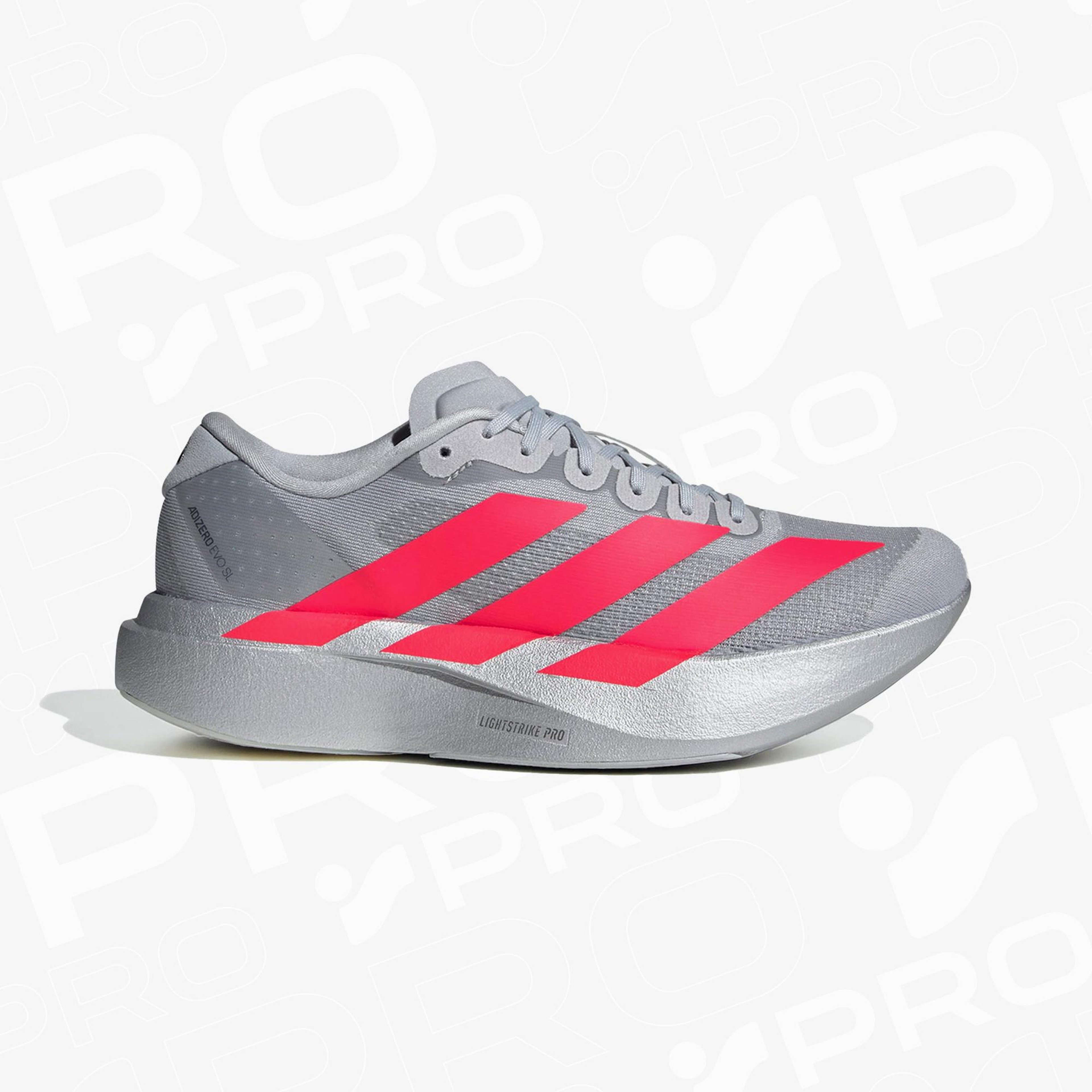 adidas Adizero Evo Sl Kadın Gri Koşu Ayakkabısı
