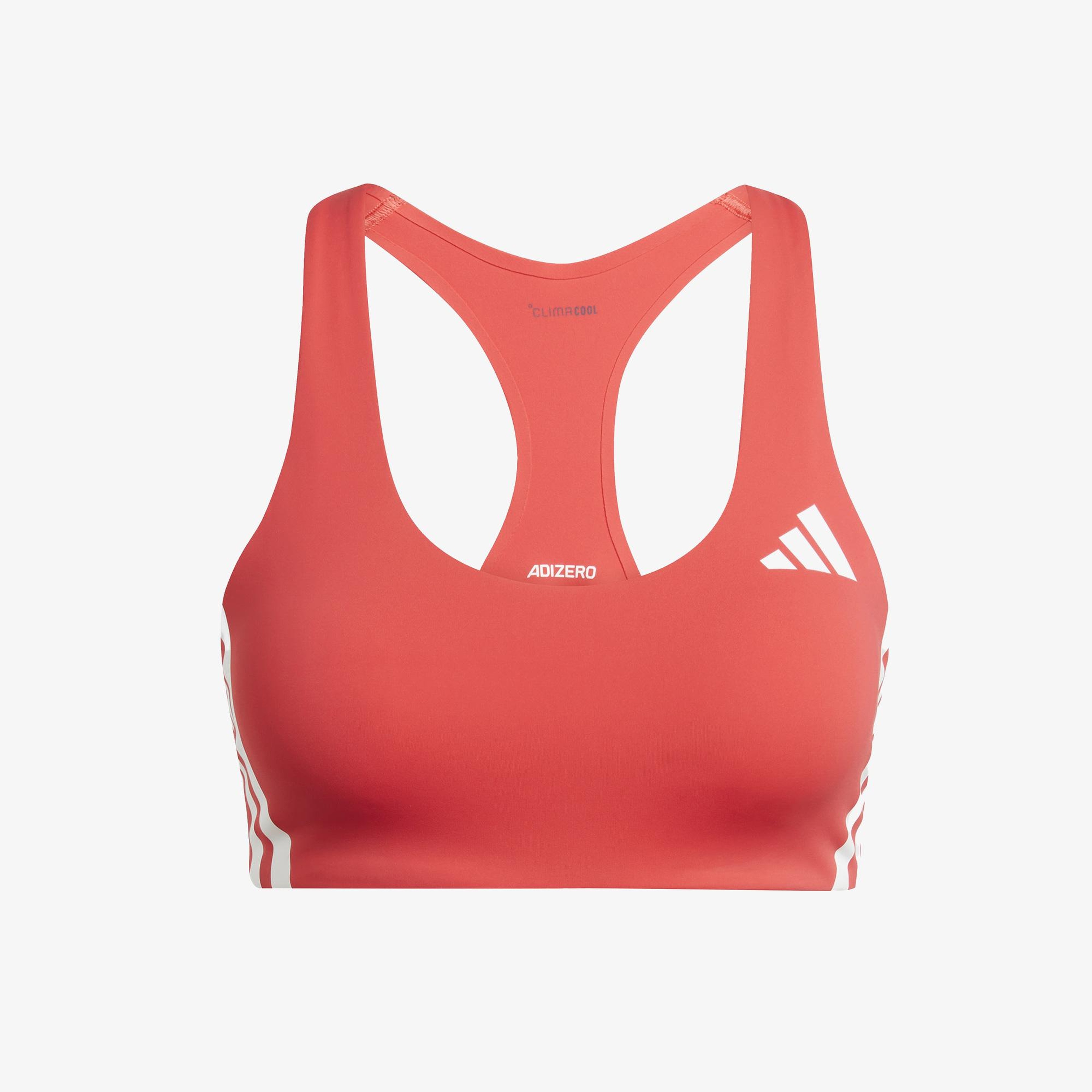 adidas Adizero Ms Kadın Kırmızı Antrenman Bra