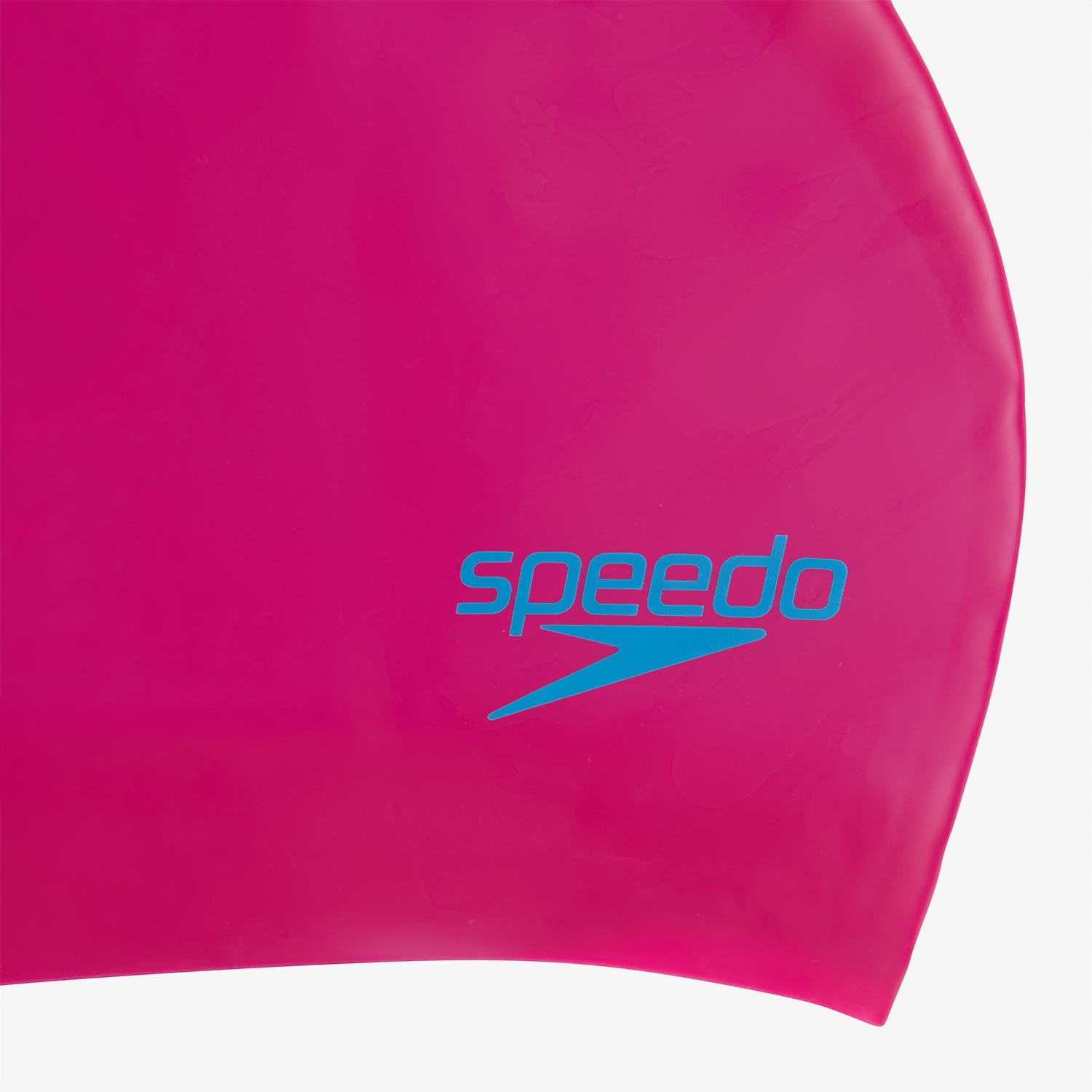 Speedo Long Hair Çocuk Pembe Havuz Bonesi