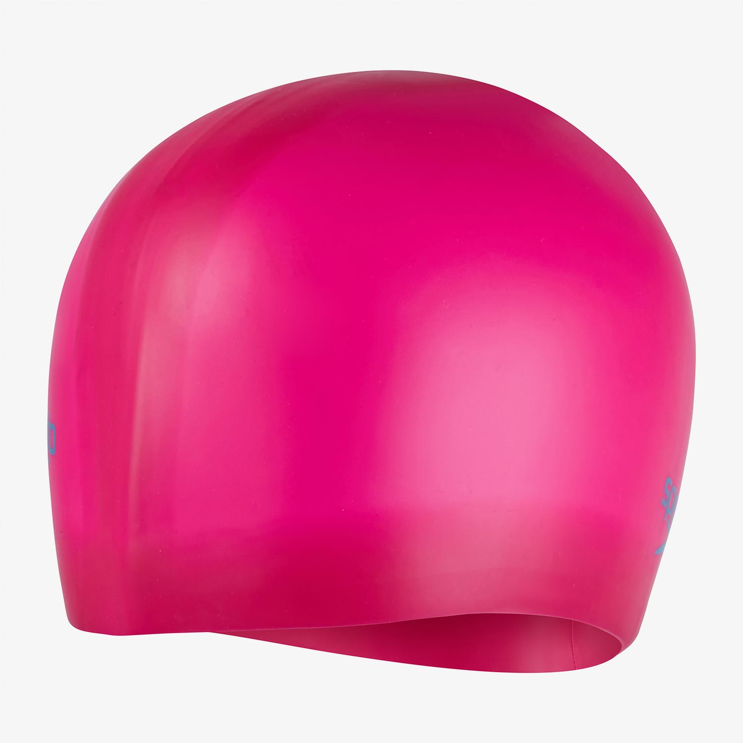 Speedo Long Hair Çocuk Pembe Havuz Bonesi