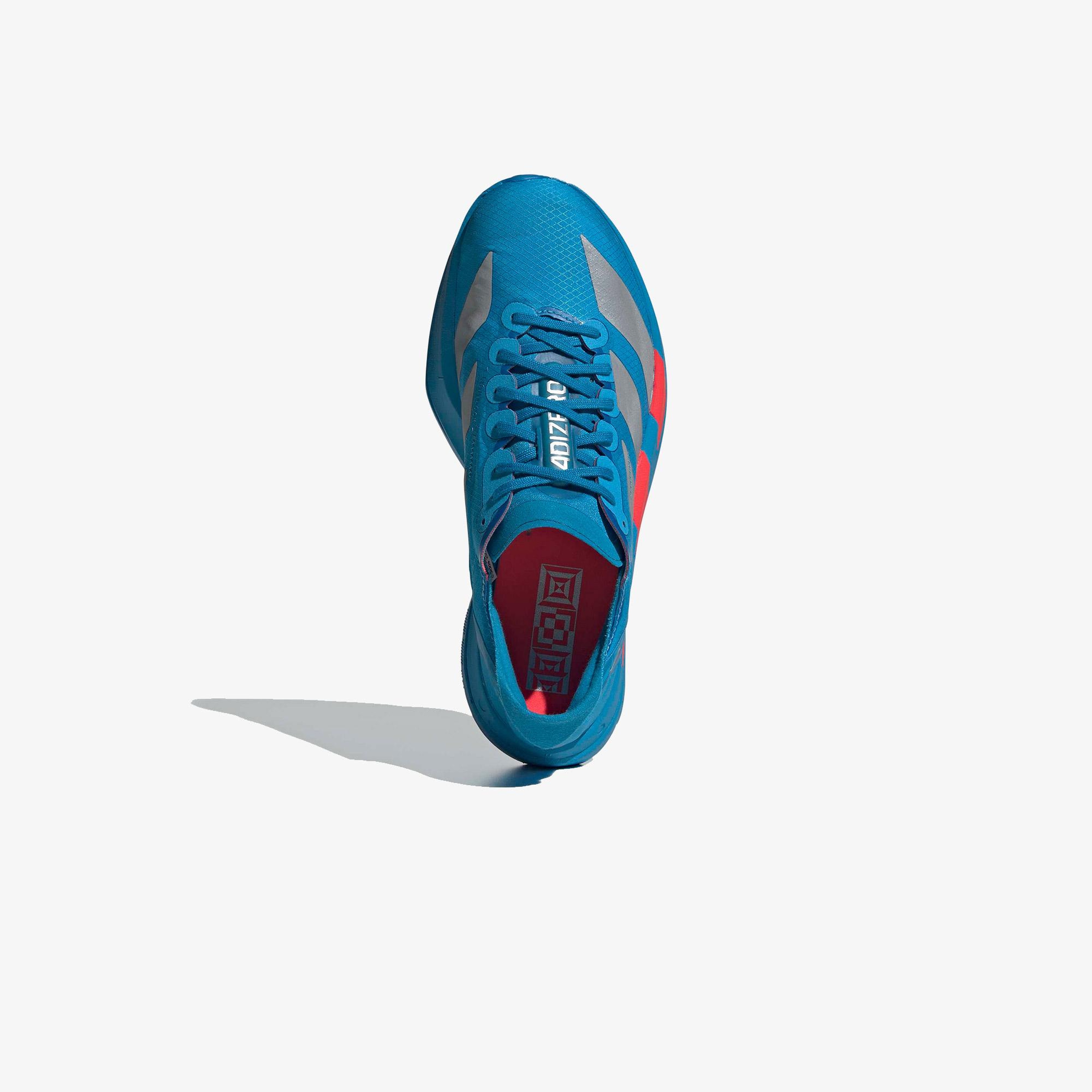 adidas Adizero Adios Pro 4 Kadın Mavi Koşu Ayakkabısı